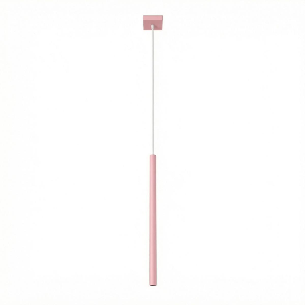 Sollux Lámpara colgante PASTELO 1 rosa 