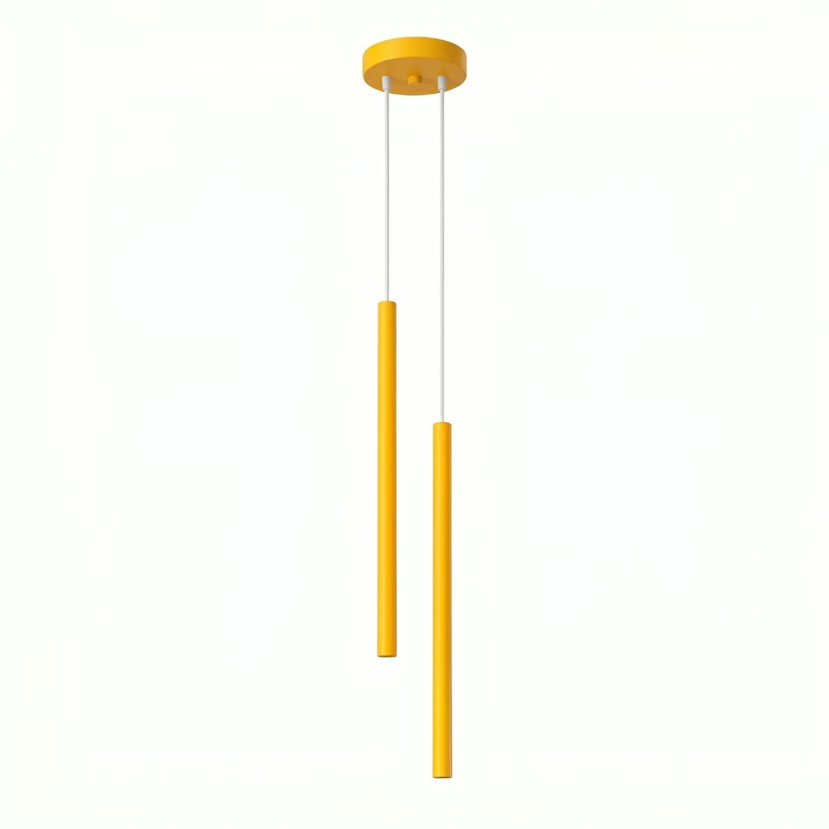 Sollux Lámpara colgante PASTELO 2 amarillo 