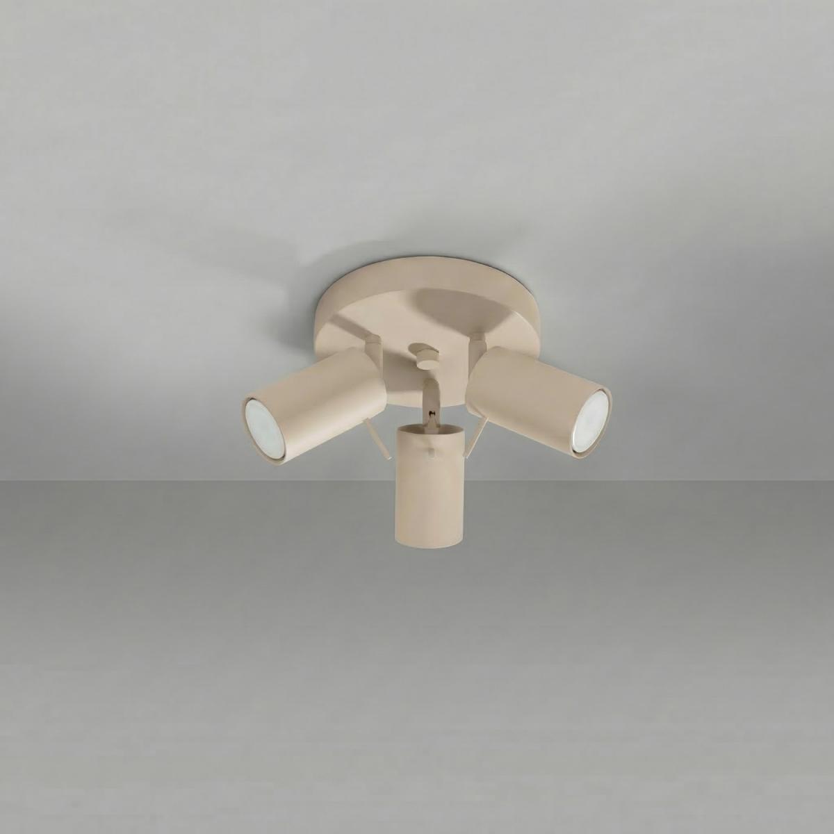 Sollux Plafón RING 3P topo 