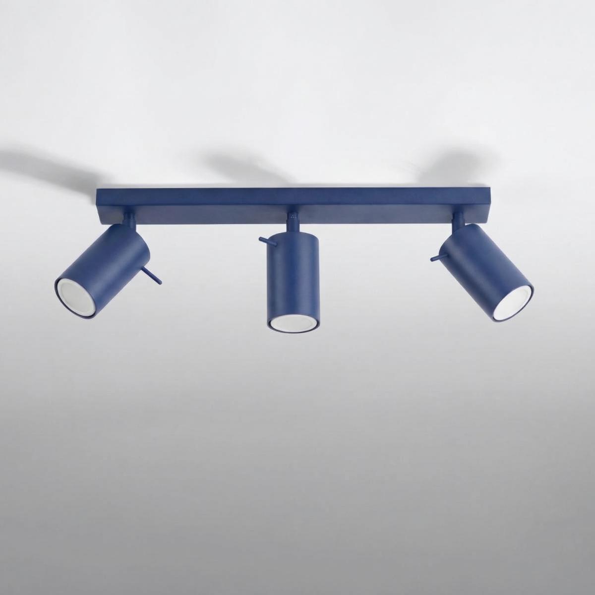 Sollux Plafón RING 3 ultramarino 