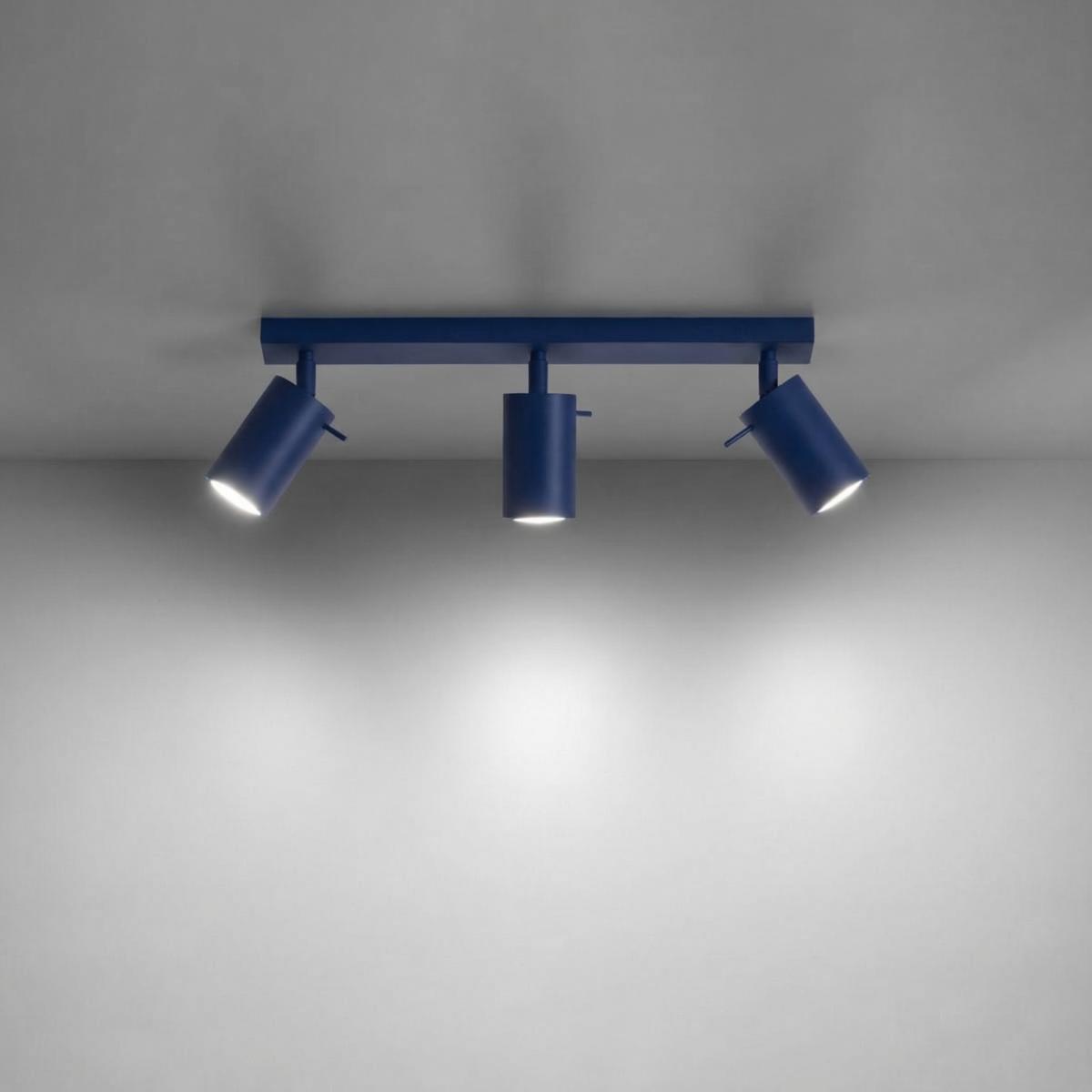 Sollux Plafón RING 3 ultramarino 
