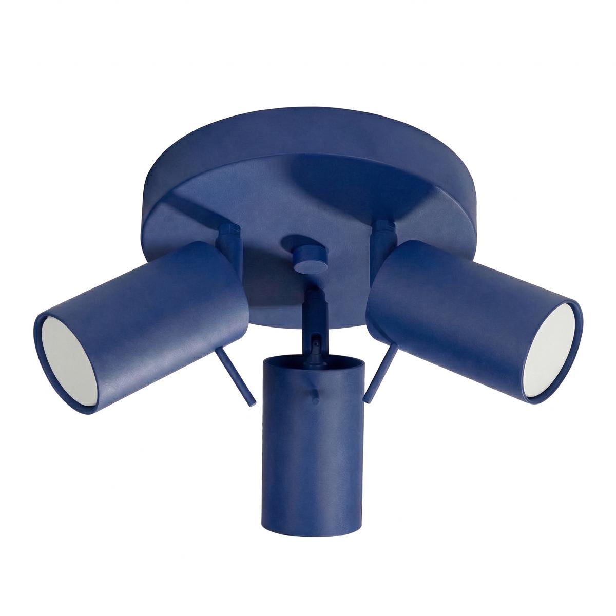 Sollux Plafón RING 3P ultramarino 