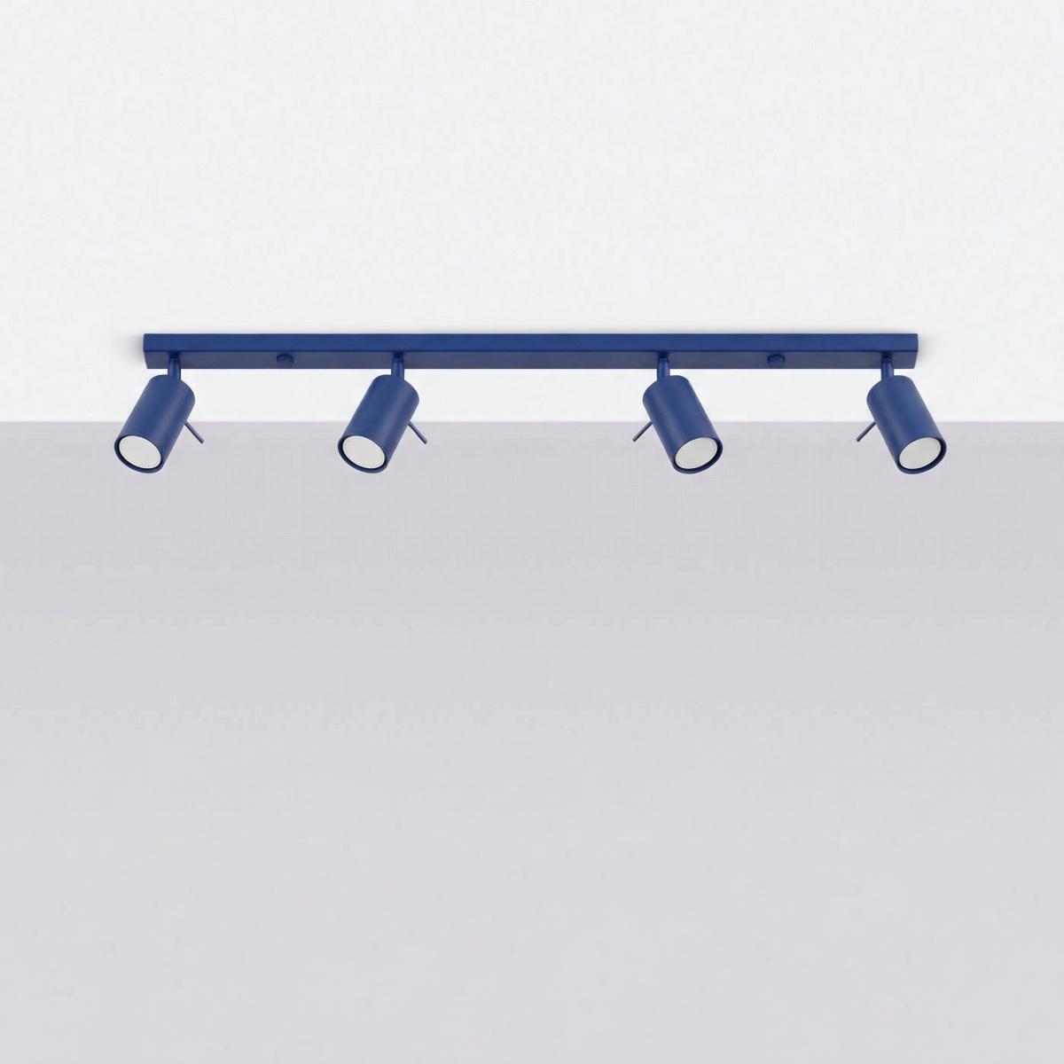 Sollux Plafón RING 4L ultramarino 