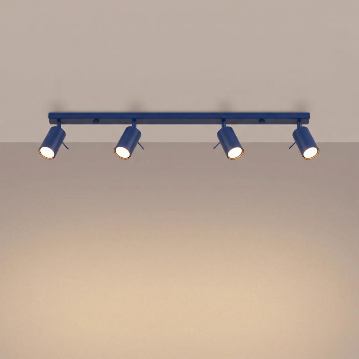 Sollux Plafón RING 4L ultramarino 
