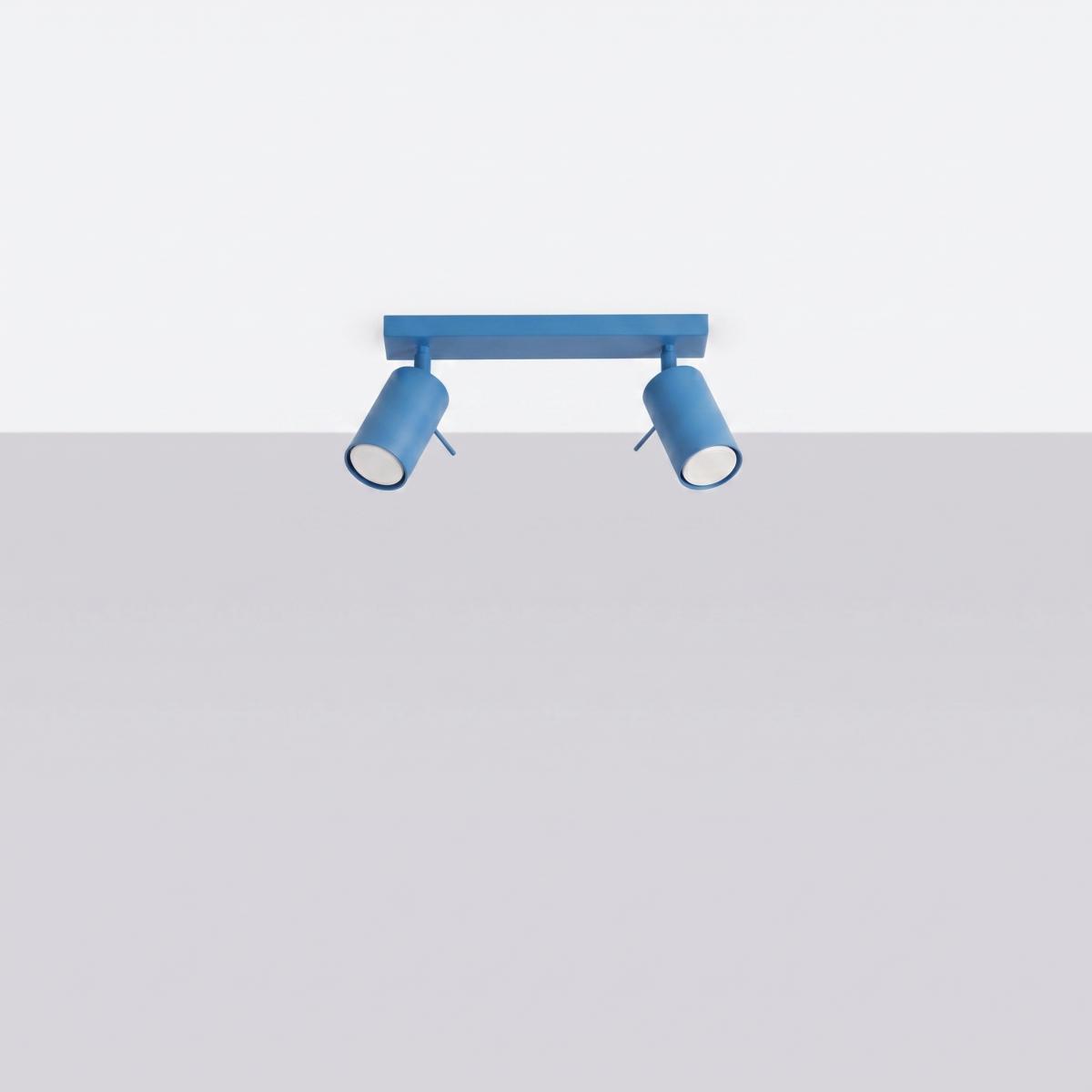 Sollux Plafón RING 2 azur 