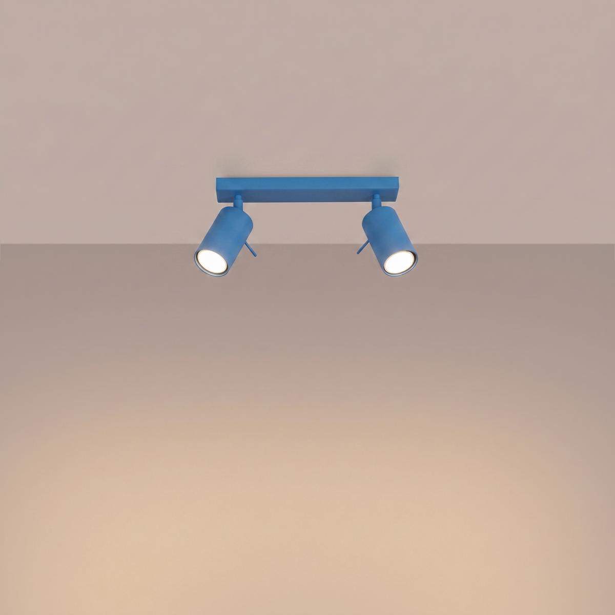 Sollux Plafón RING 2 azur 