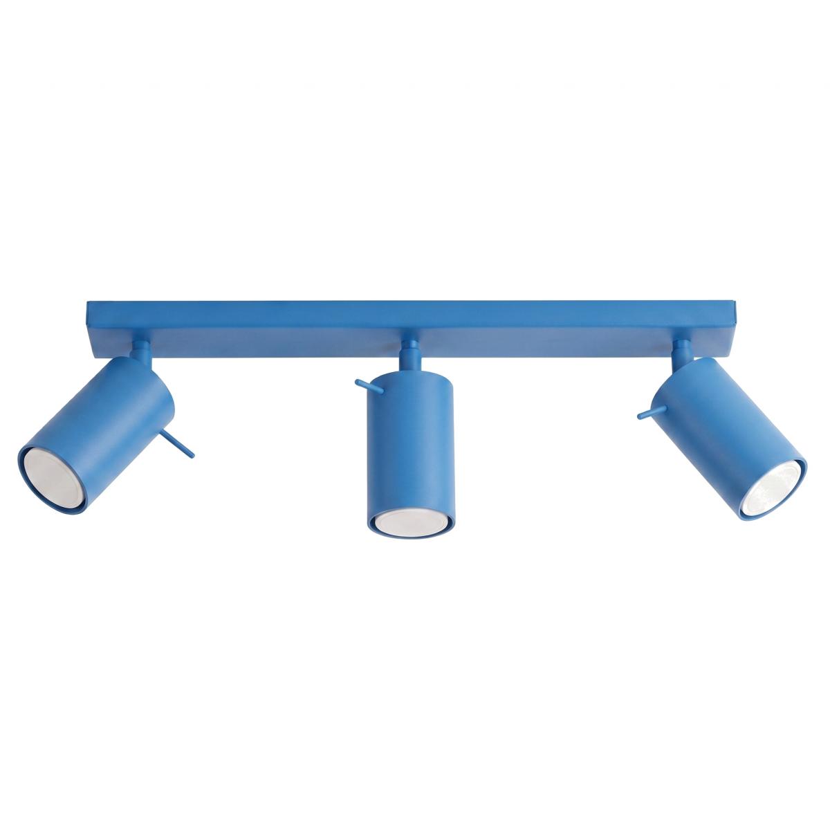 Sollux Plafón RING 3L azur 