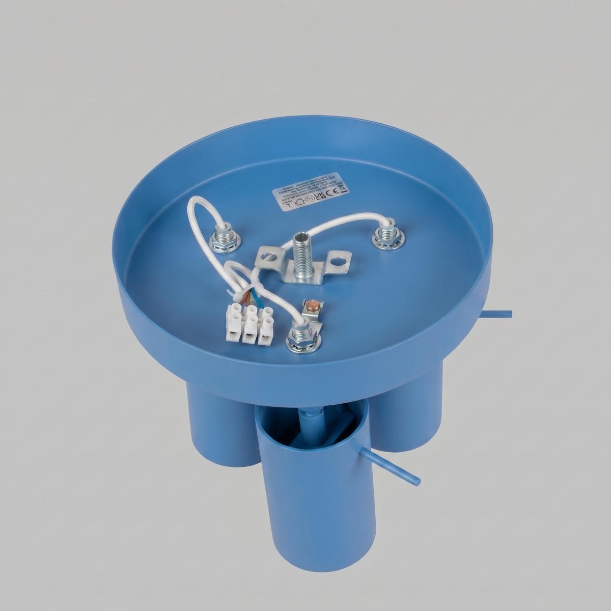 Sollux Plafón RING 3P azur 