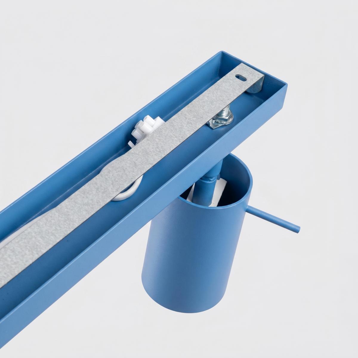 Sollux Plafón RING 4L azur 