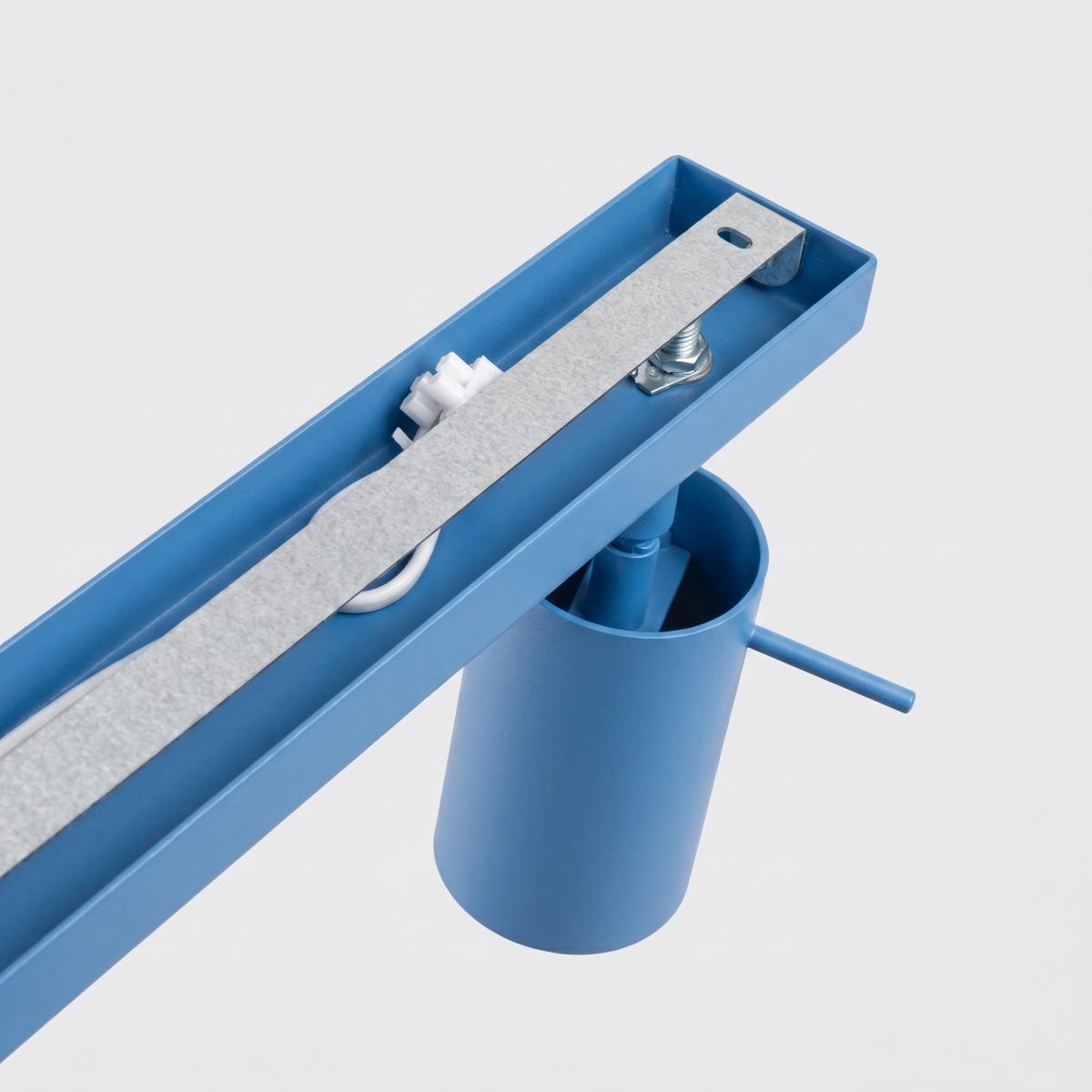 Sollux Plafón RING 6L azur 