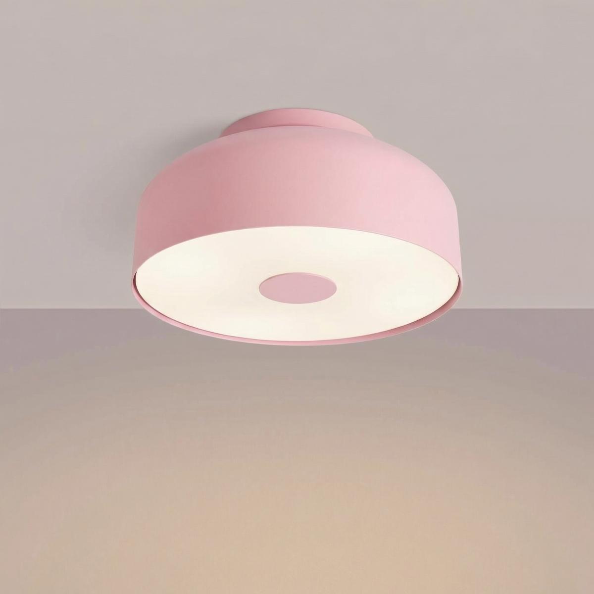 Sollux Plafón OMIQ rosa 