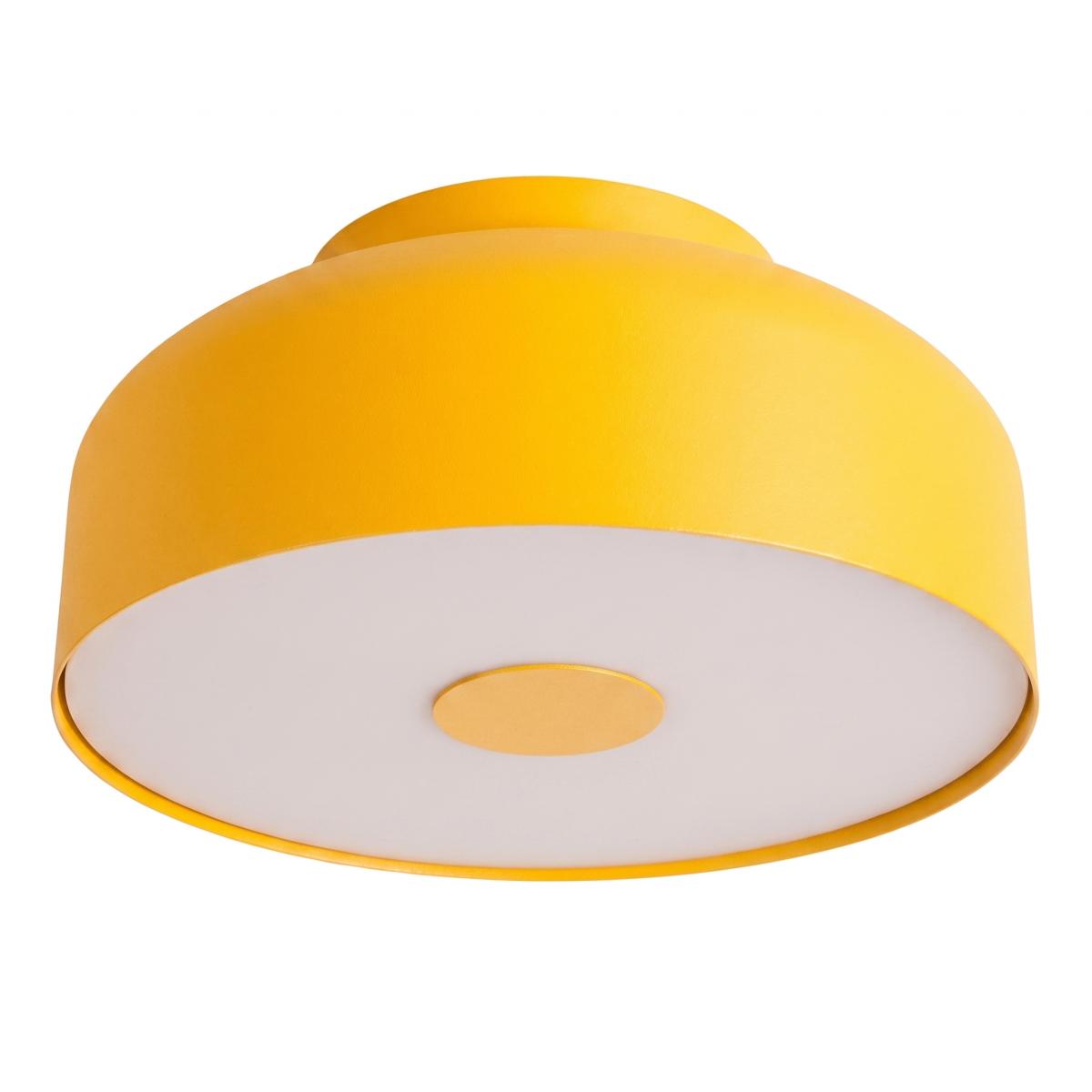 Sollux Plafón OMIQ amarillo 