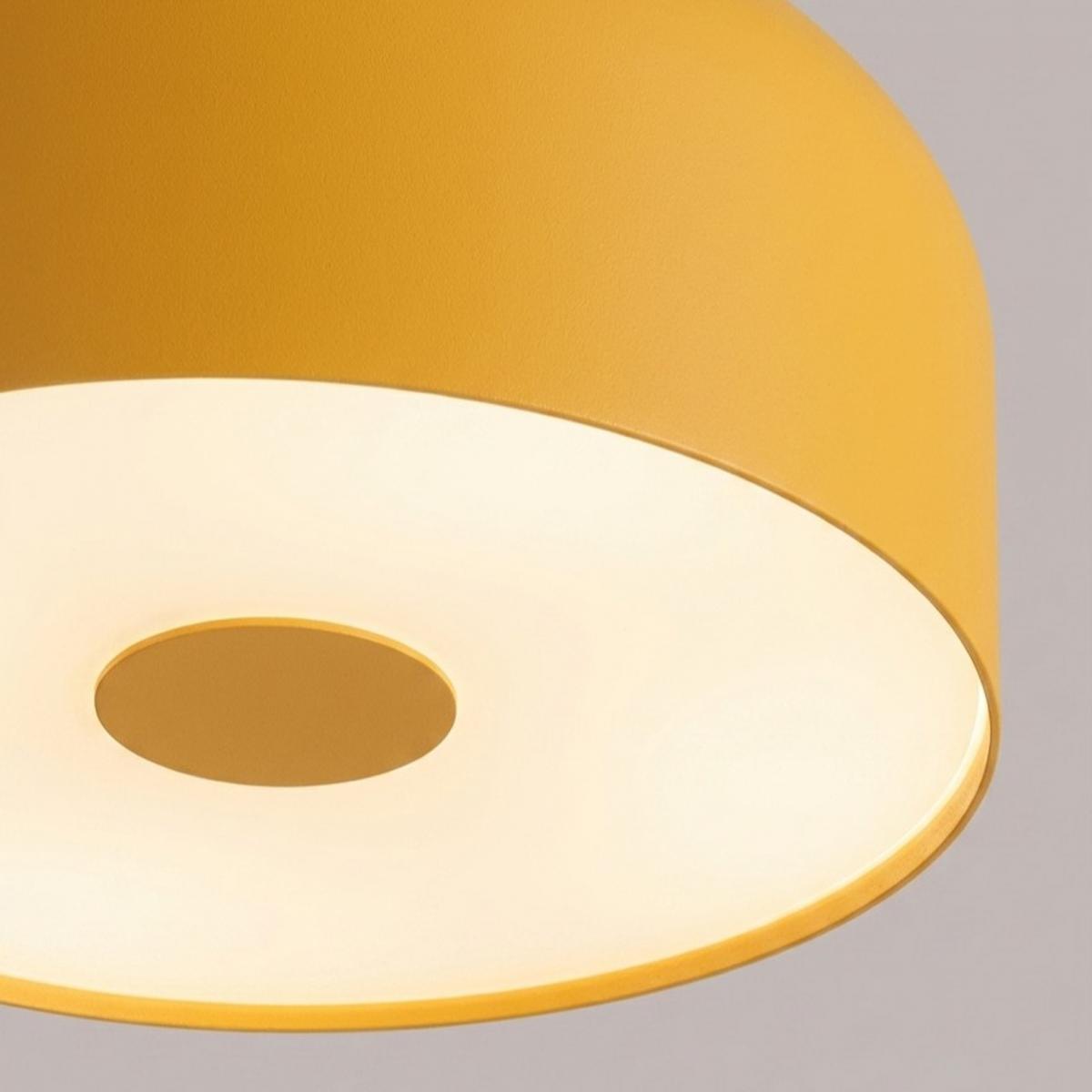Sollux Plafón OMIQ amarillo 