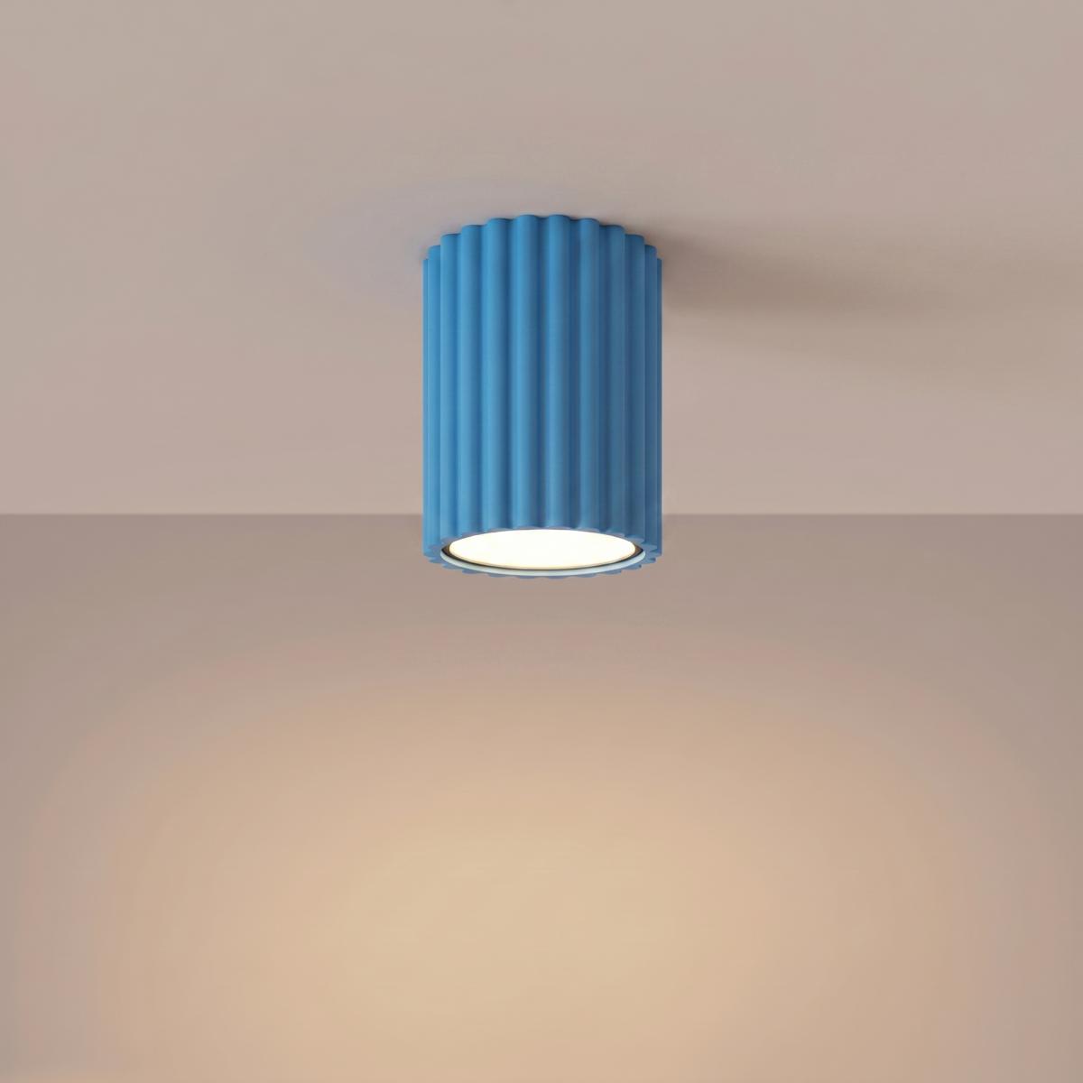 Sollux Plafón KARBON 10 azur 