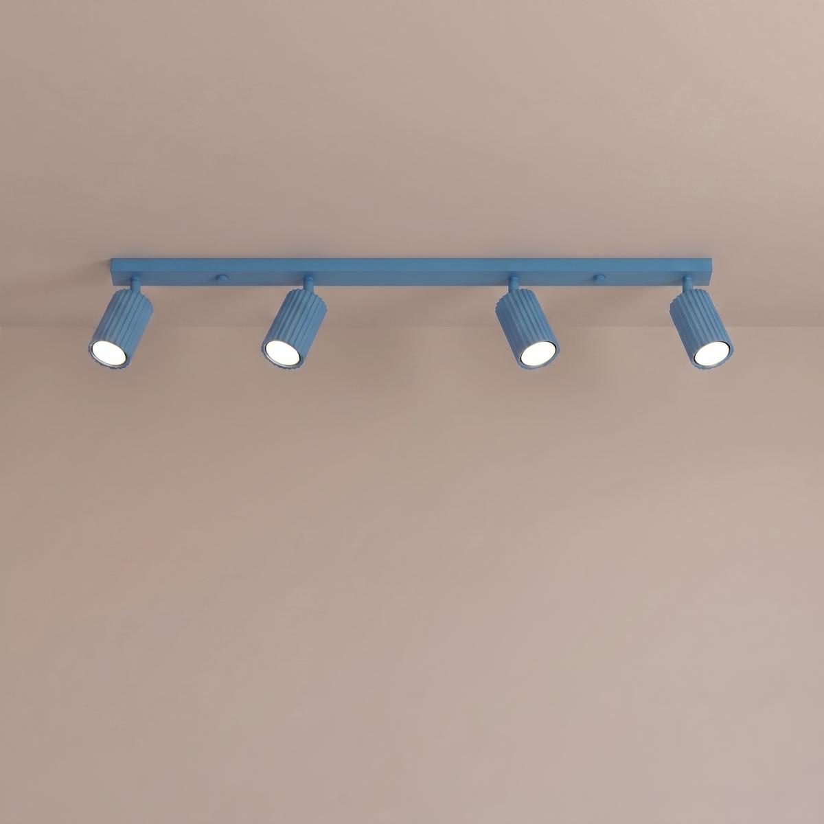 Sollux Plafón KARBON 4L azur 