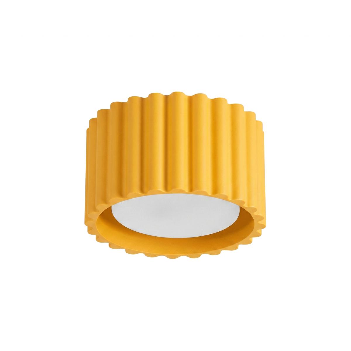 Sollux Plafón AURA 1 amarillo Gx53 