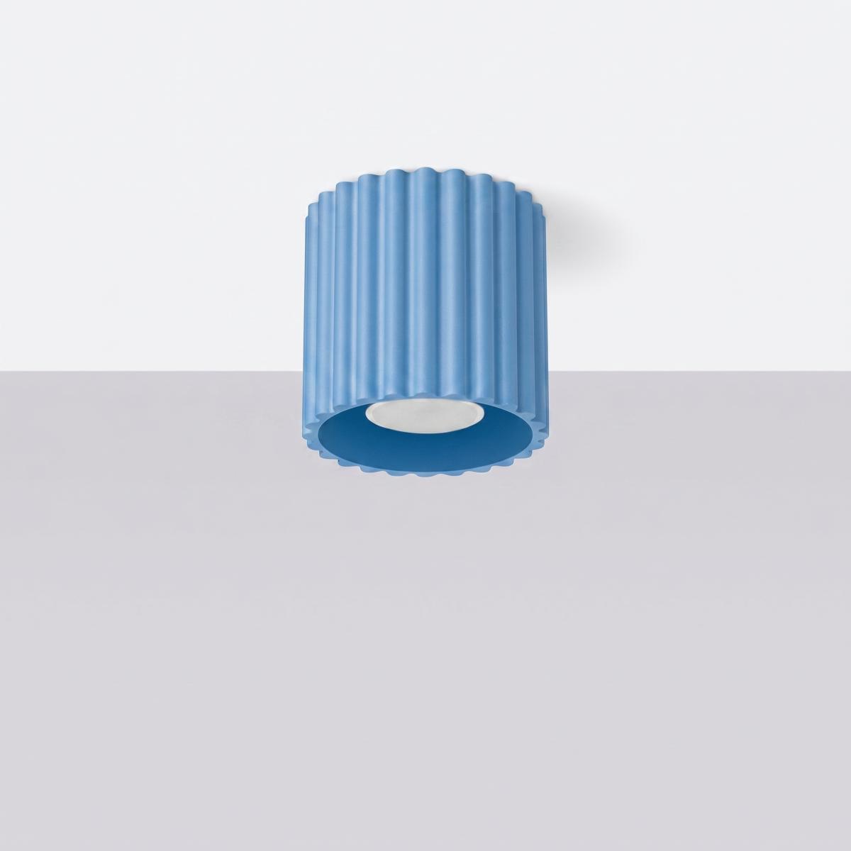 Sollux Plafón AURA 1 azur GU10 