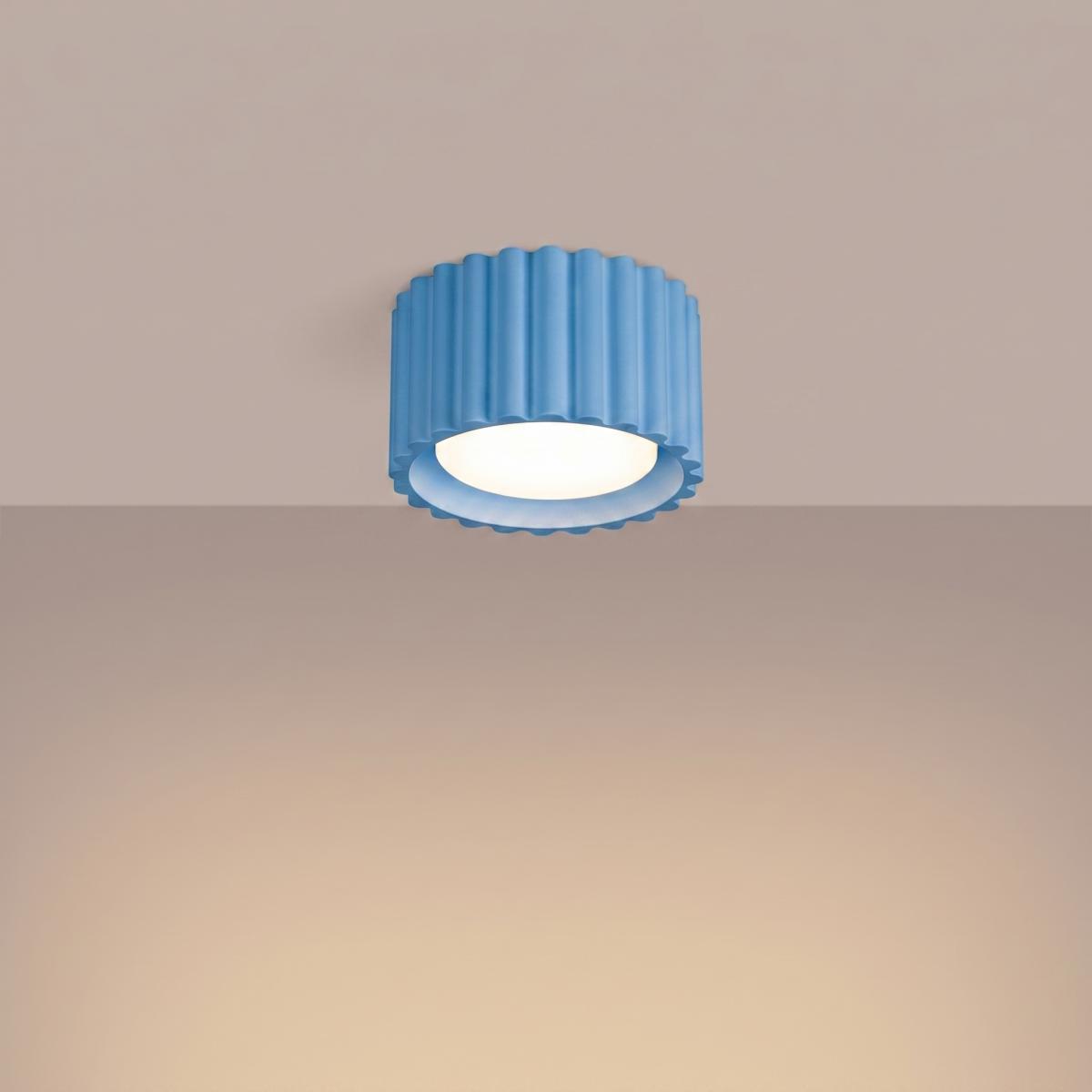 Sollux Plafón AURA 1 azur Gx53 