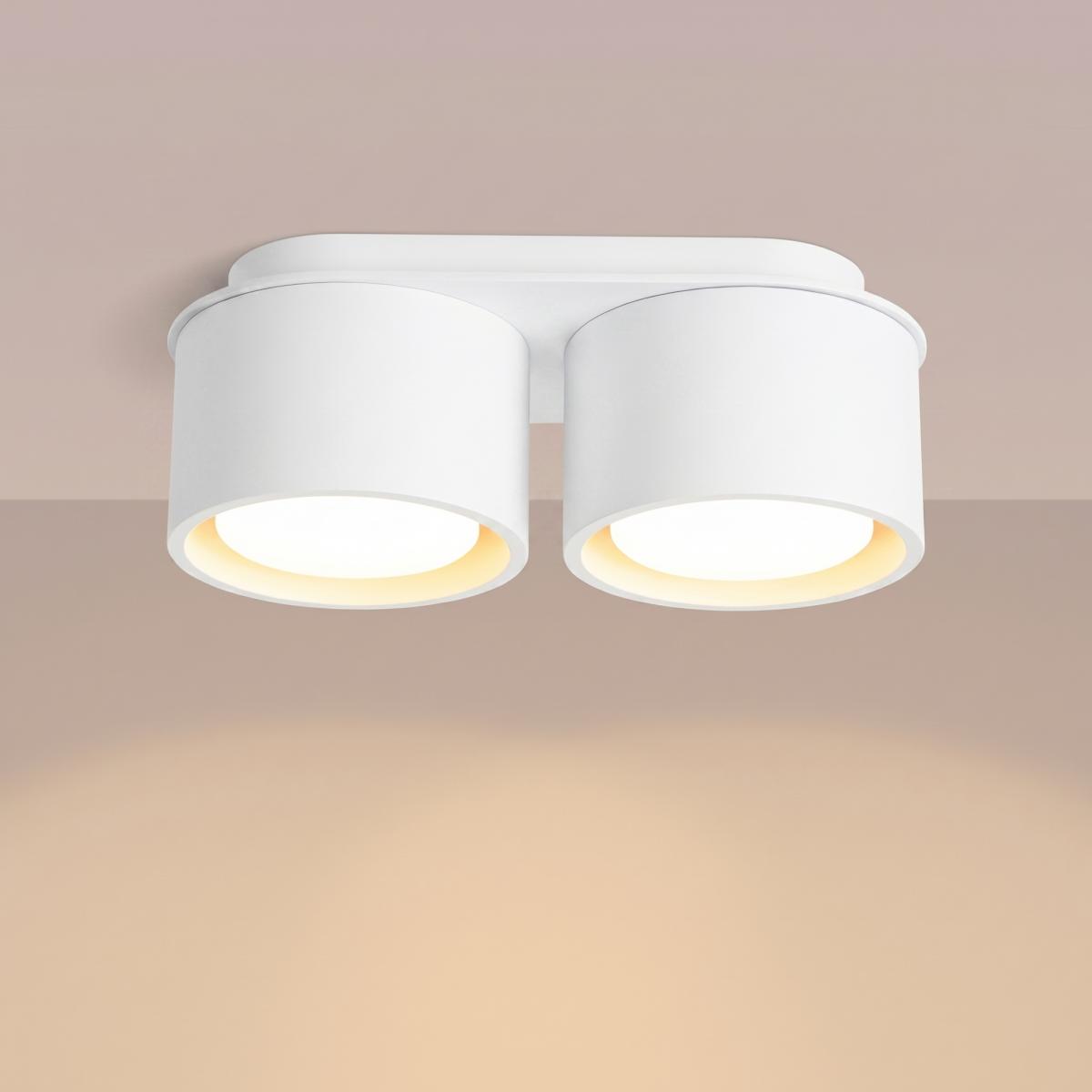 Sollux Plafón MODO 2 blanco Gx53 