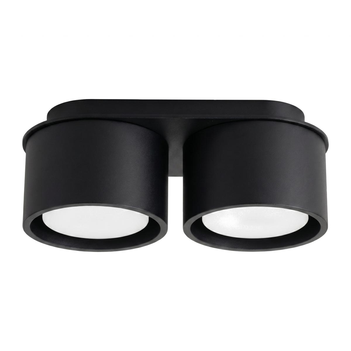 Sollux Plafón MODO 2 negro Gx53 