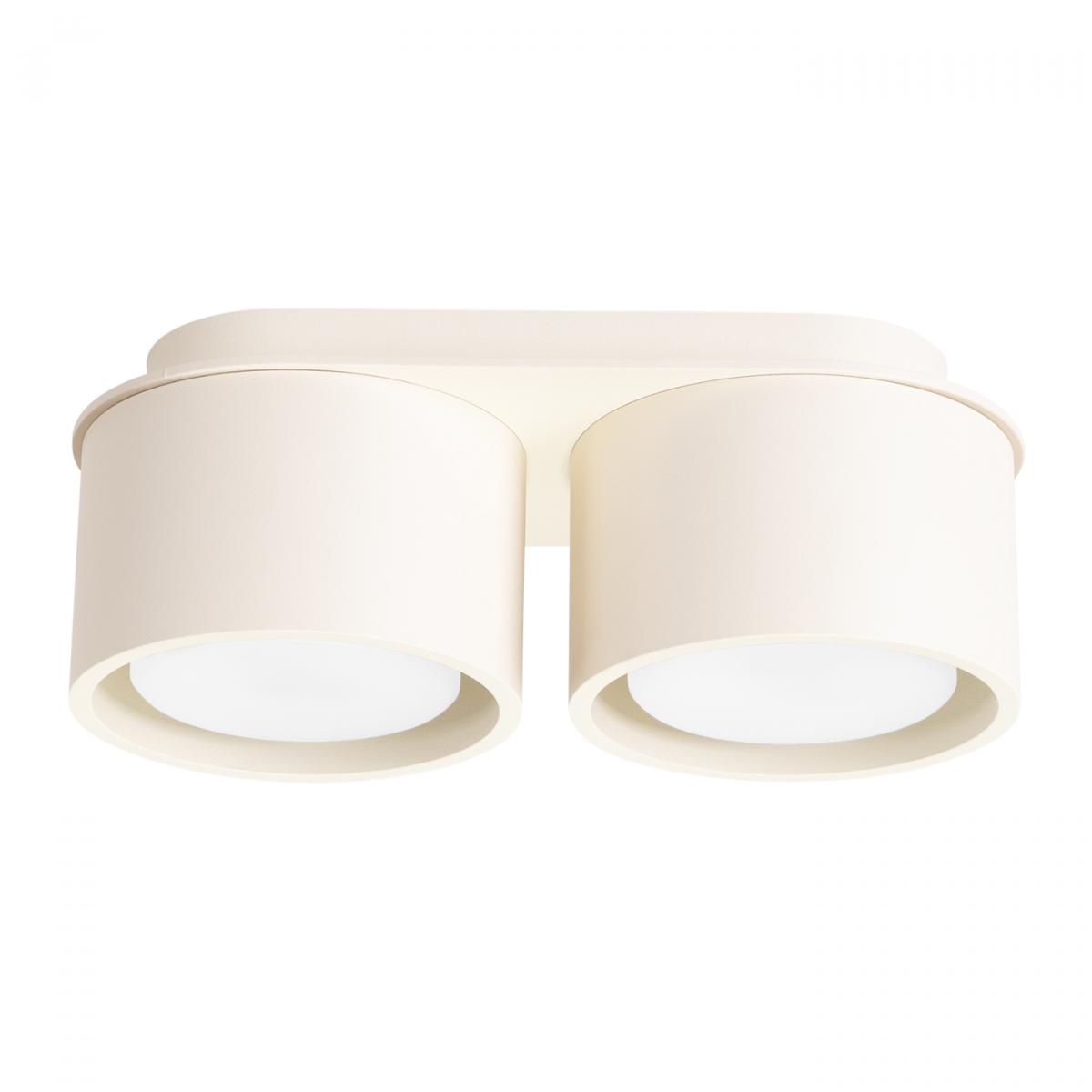 Sollux Plafón MODO 2 beige Gx53 