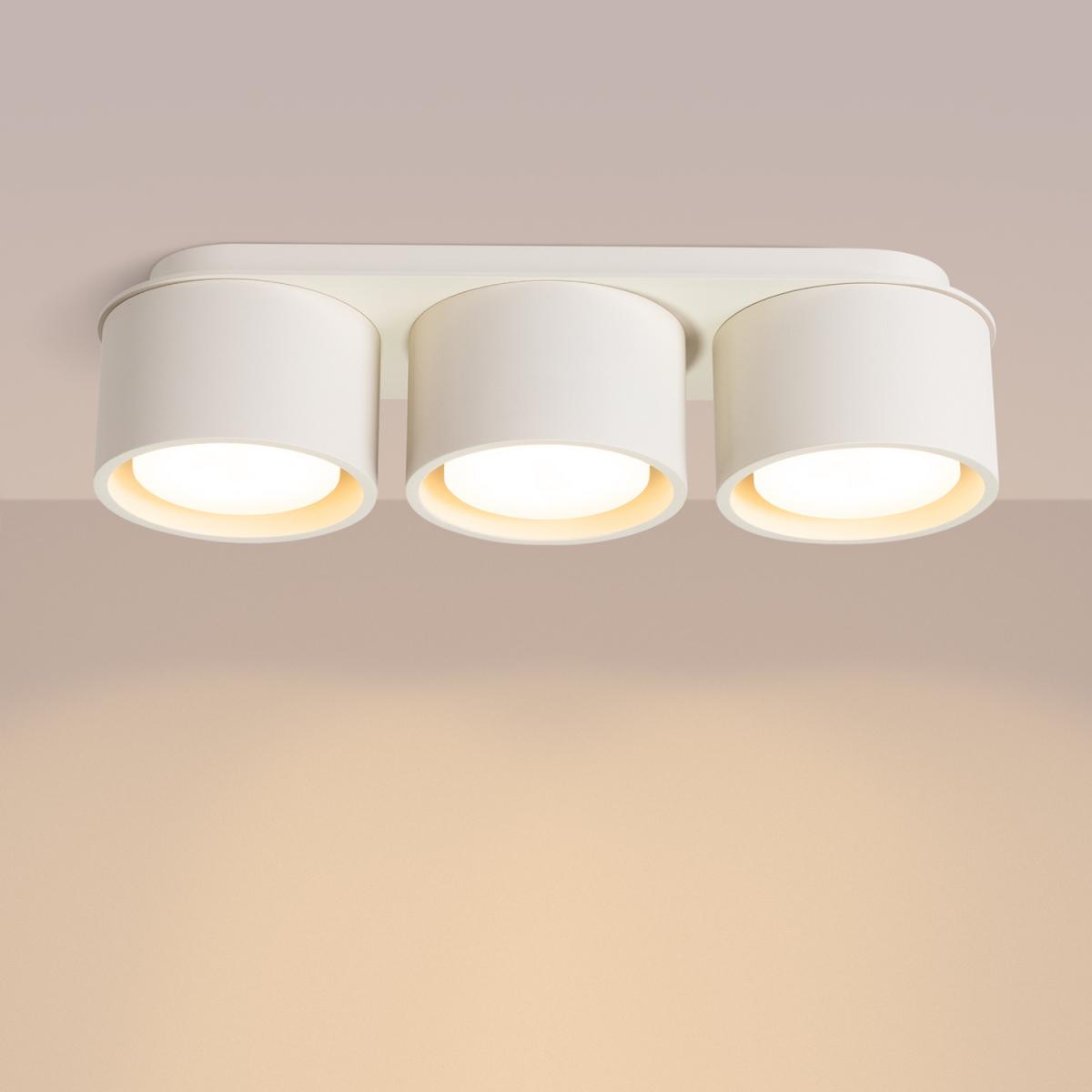 Sollux Plafón MODO 3 beige Gx53 