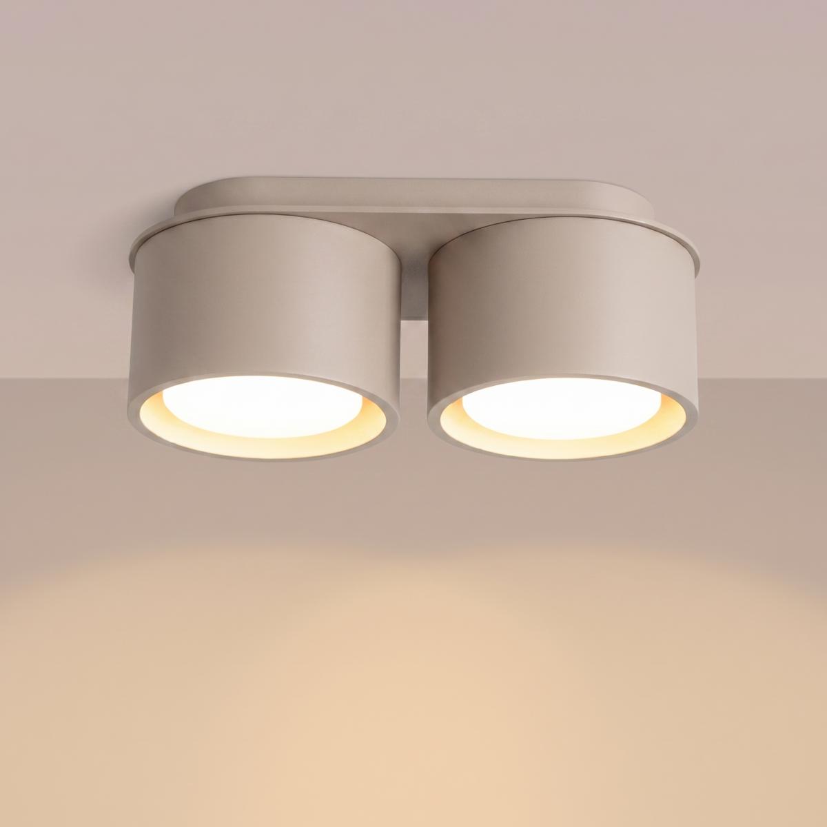 Sollux Plafón MODO 2 topo Gx53 