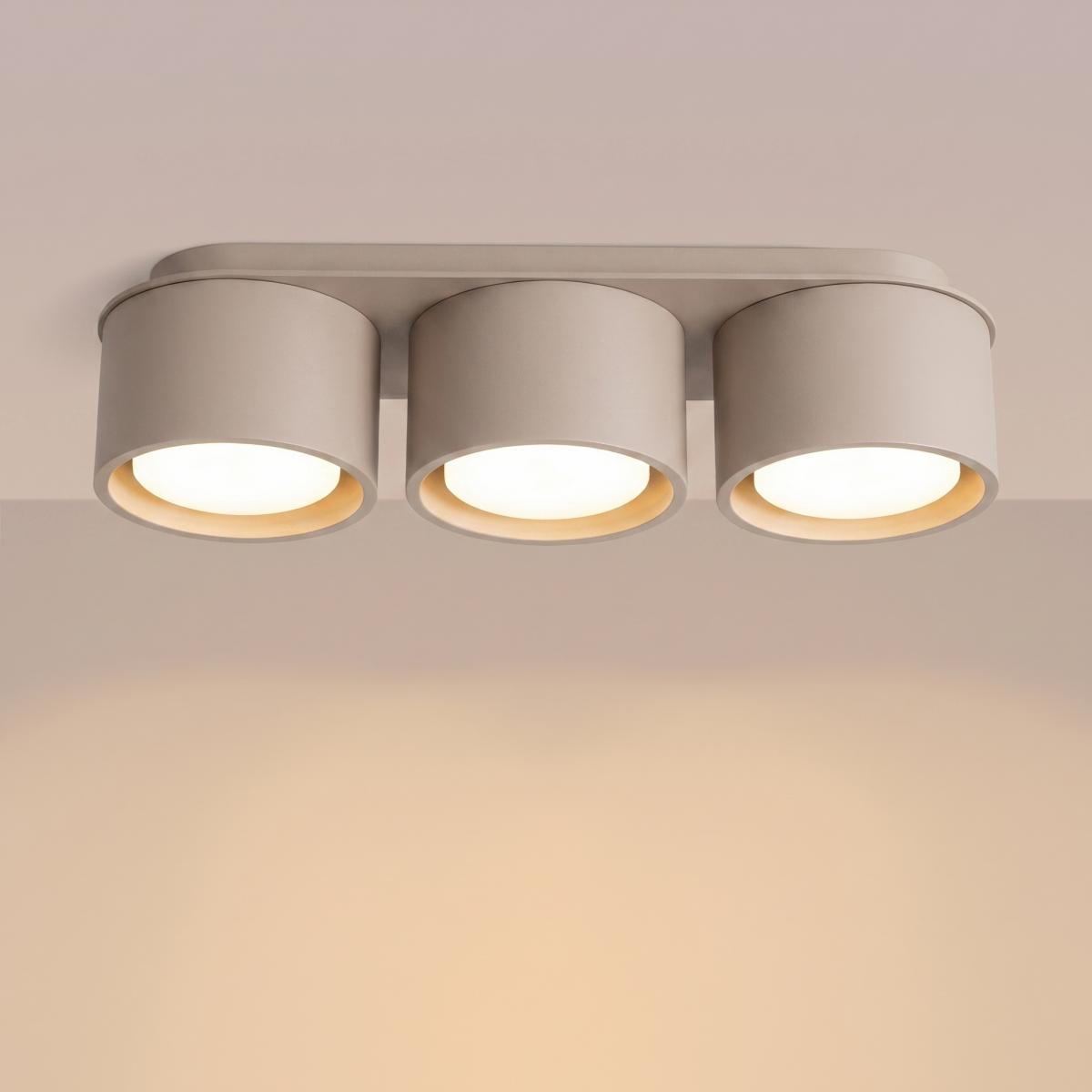 Sollux Plafón MODO 3 topo Gx53 