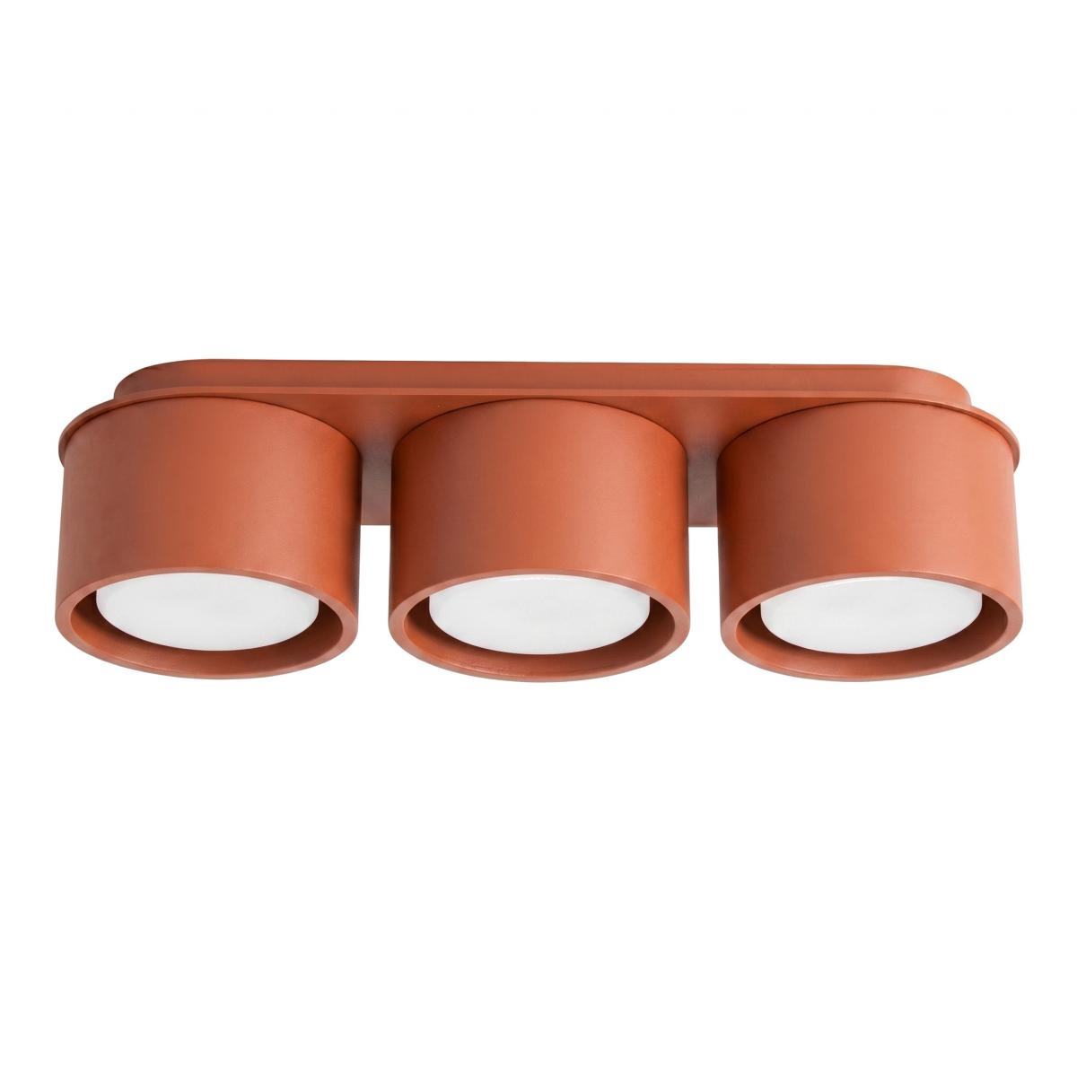 Sollux Plafón MODO 3 ocre rojo Gx53 
