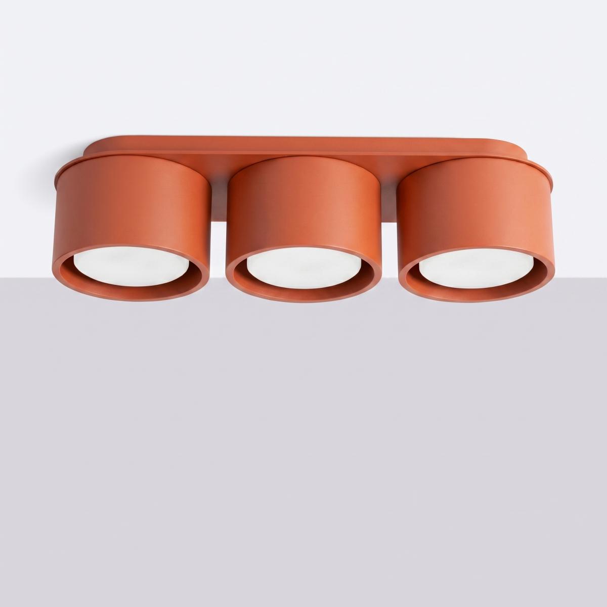 Sollux Plafón MODO 3 ocre rojo Gx53 