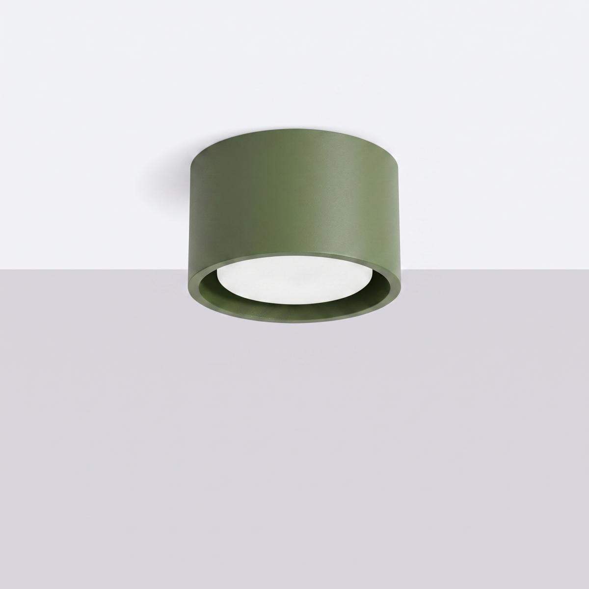 Sollux Plafón MODO 1 verde oliva Gx53 