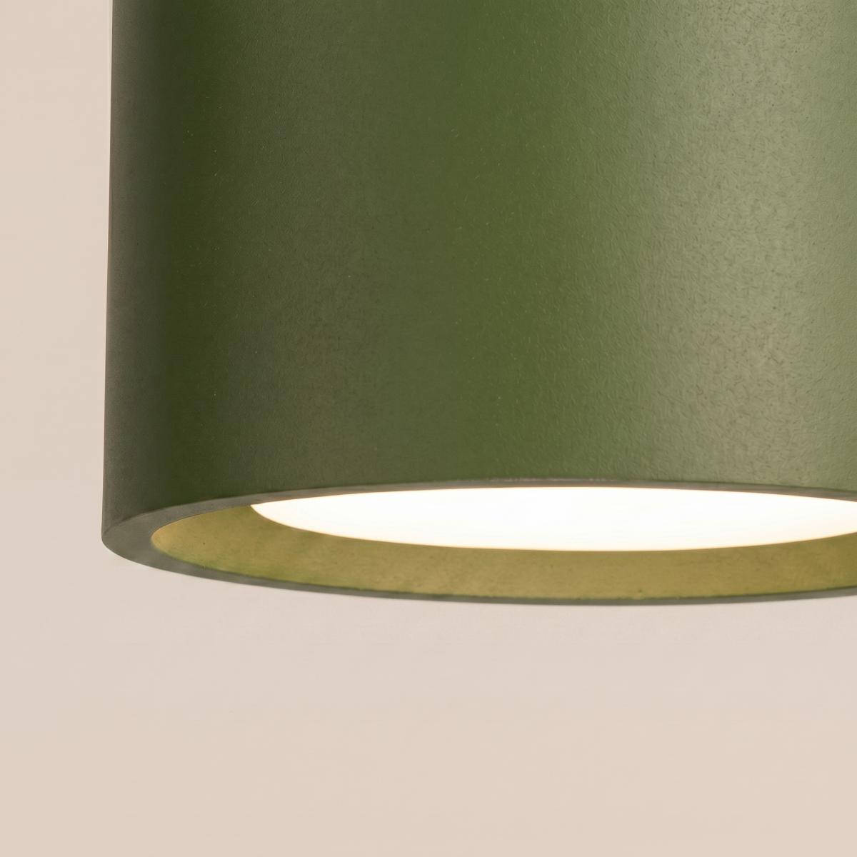 Sollux Plafón MODO 1 verde oliva Gx53 