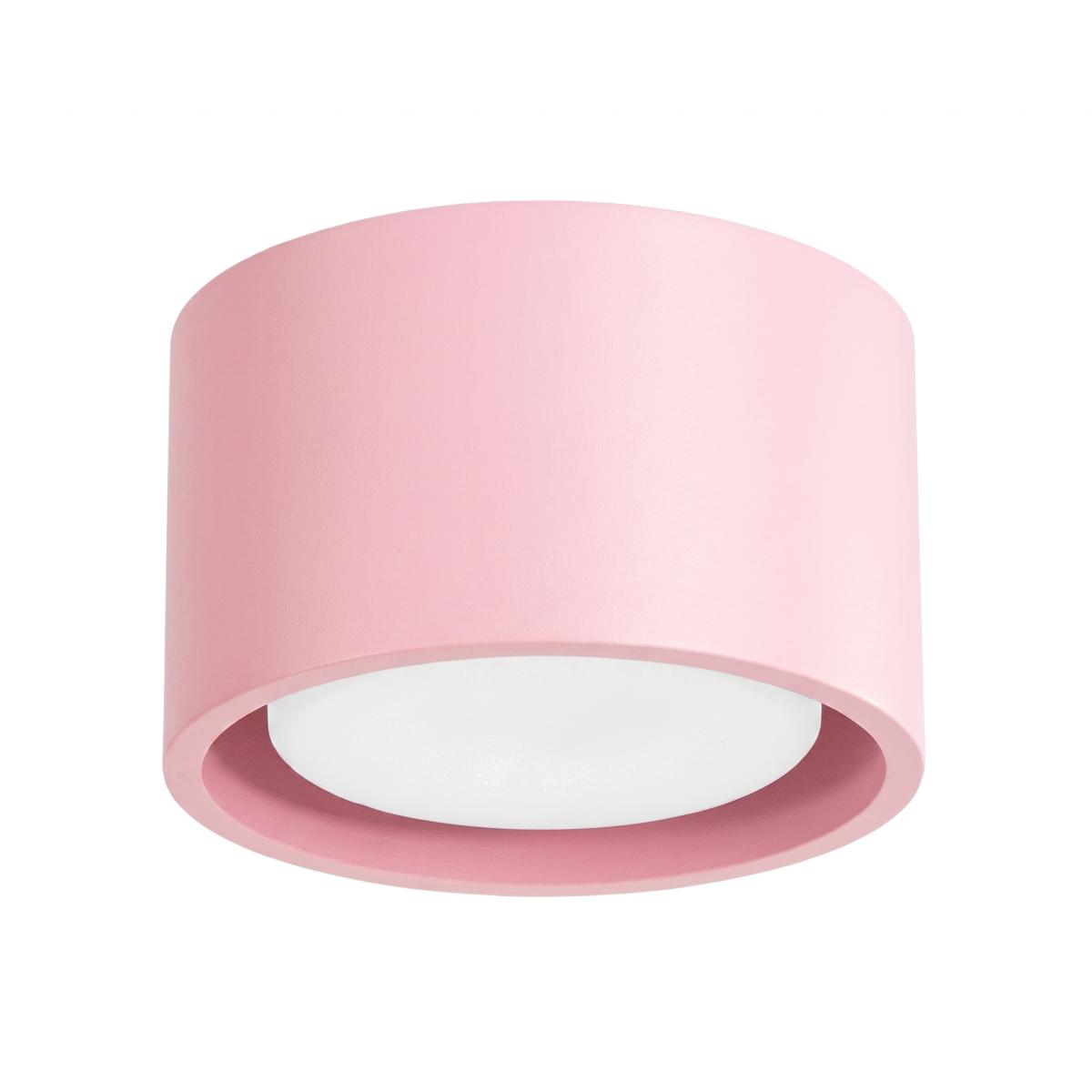 Sollux Plafón MODO 1 rosa Gx53 
