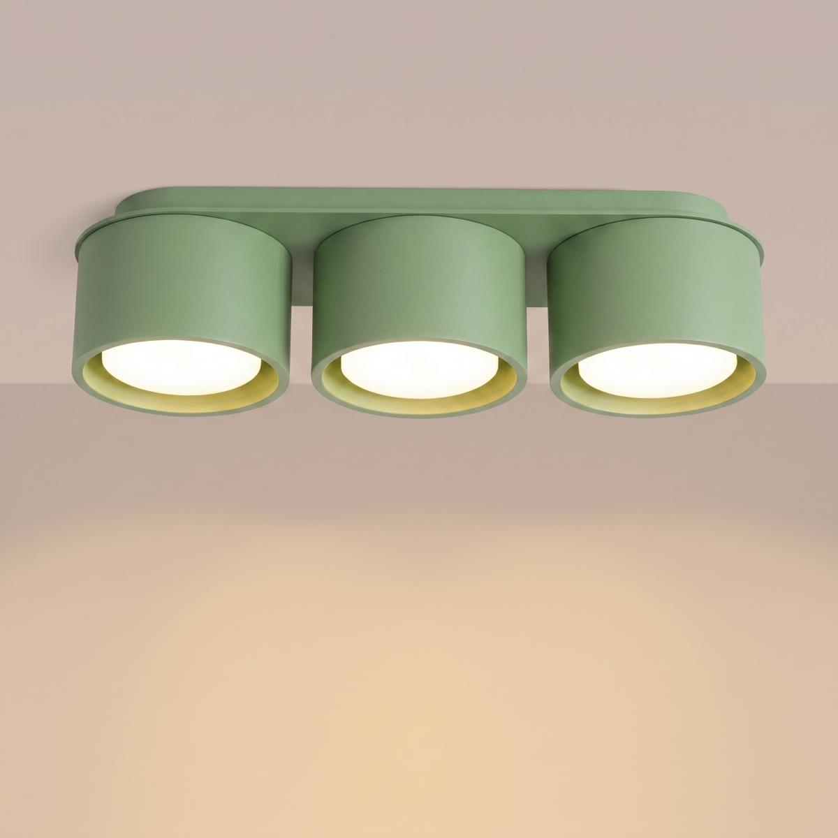 Sollux Plafón MODO 3 salvia Gx53 