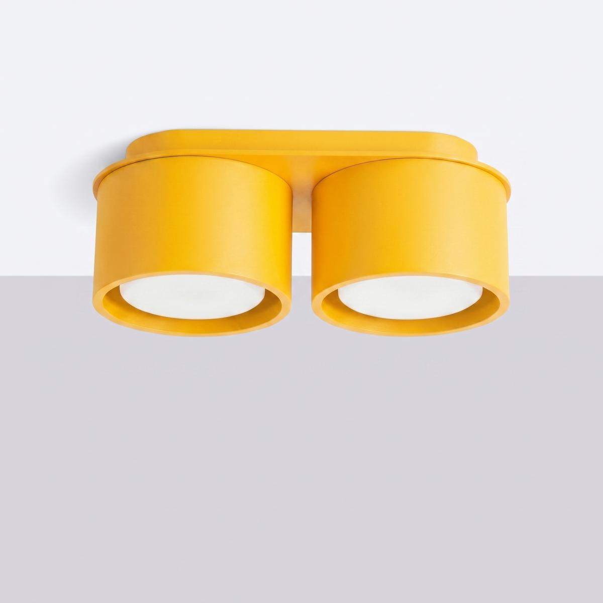 Sollux Plafón MODO 2 amarillo Gx53 