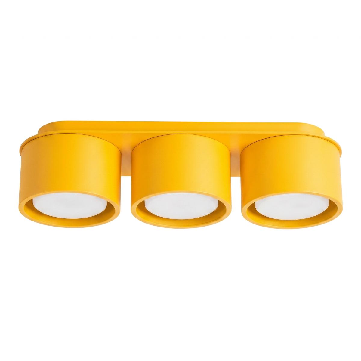 Sollux Plafón MODO 3 amarillo Gx53 