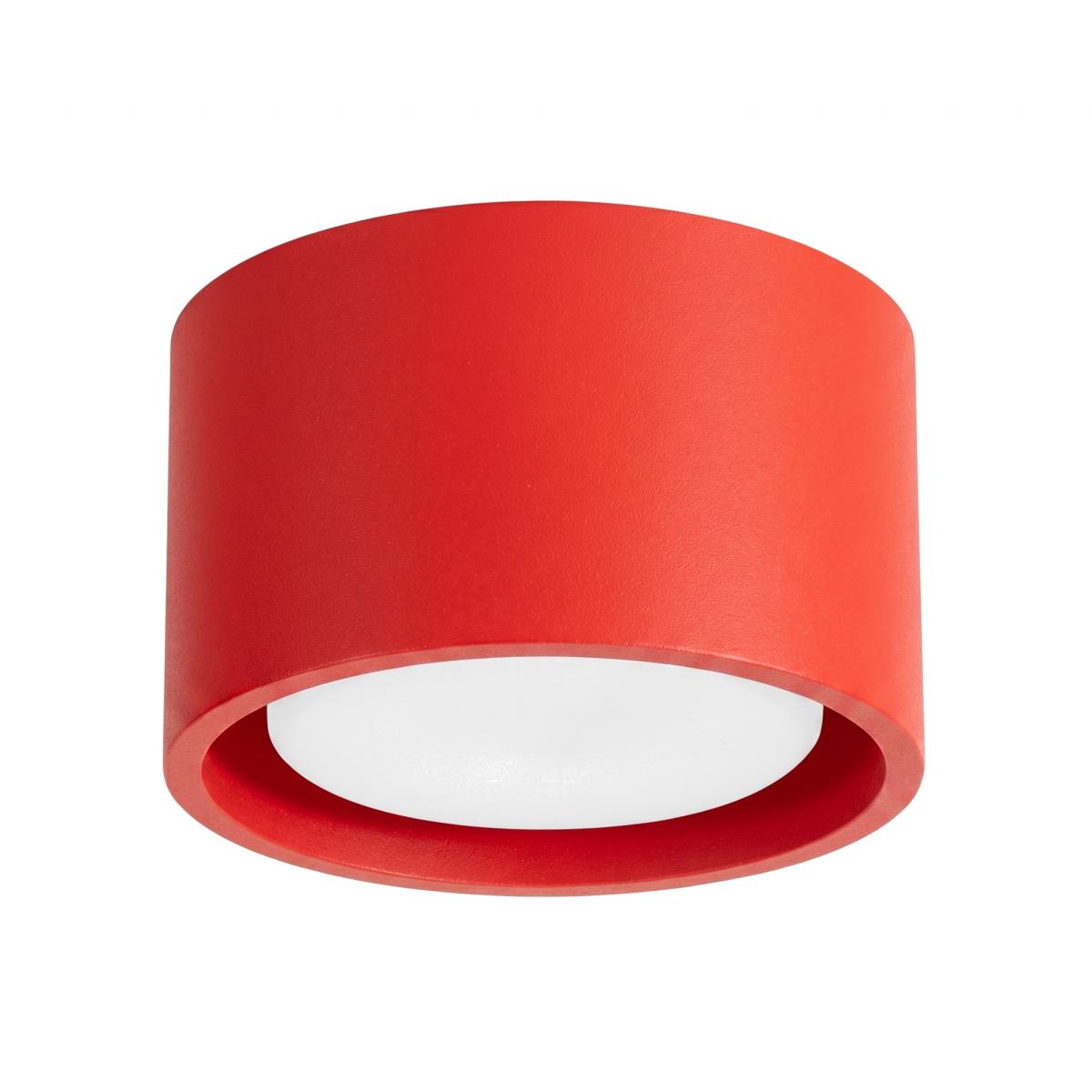 Sollux Plafón MODO 1 rojo Gx53 