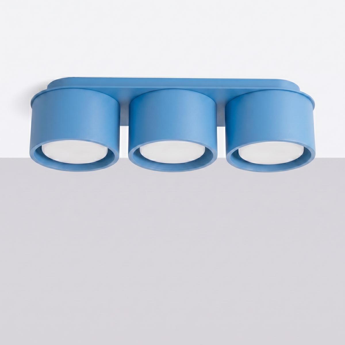 Sollux Plafón MODO 3 azur Gx53 