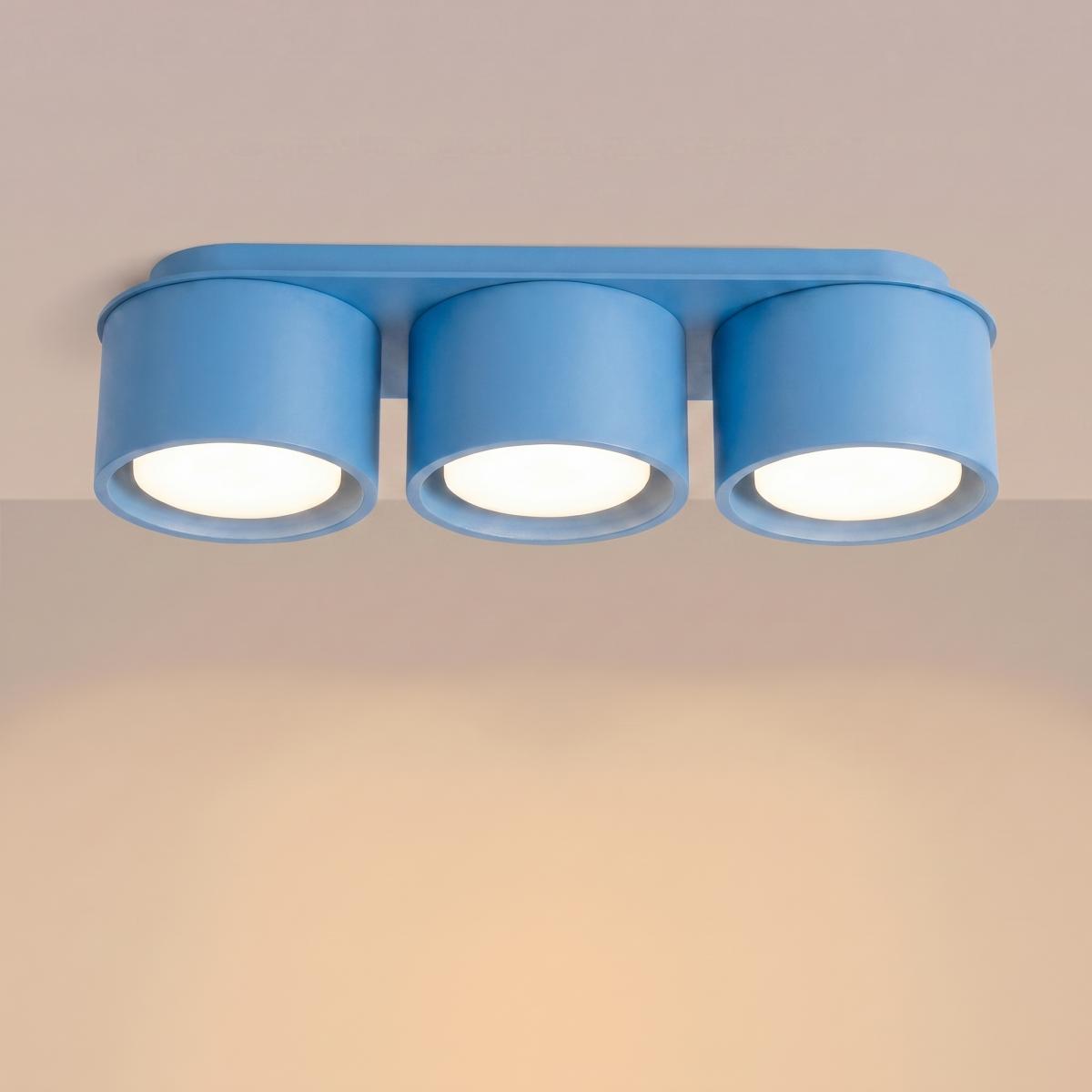 Sollux Plafón MODO 3 azur Gx53 