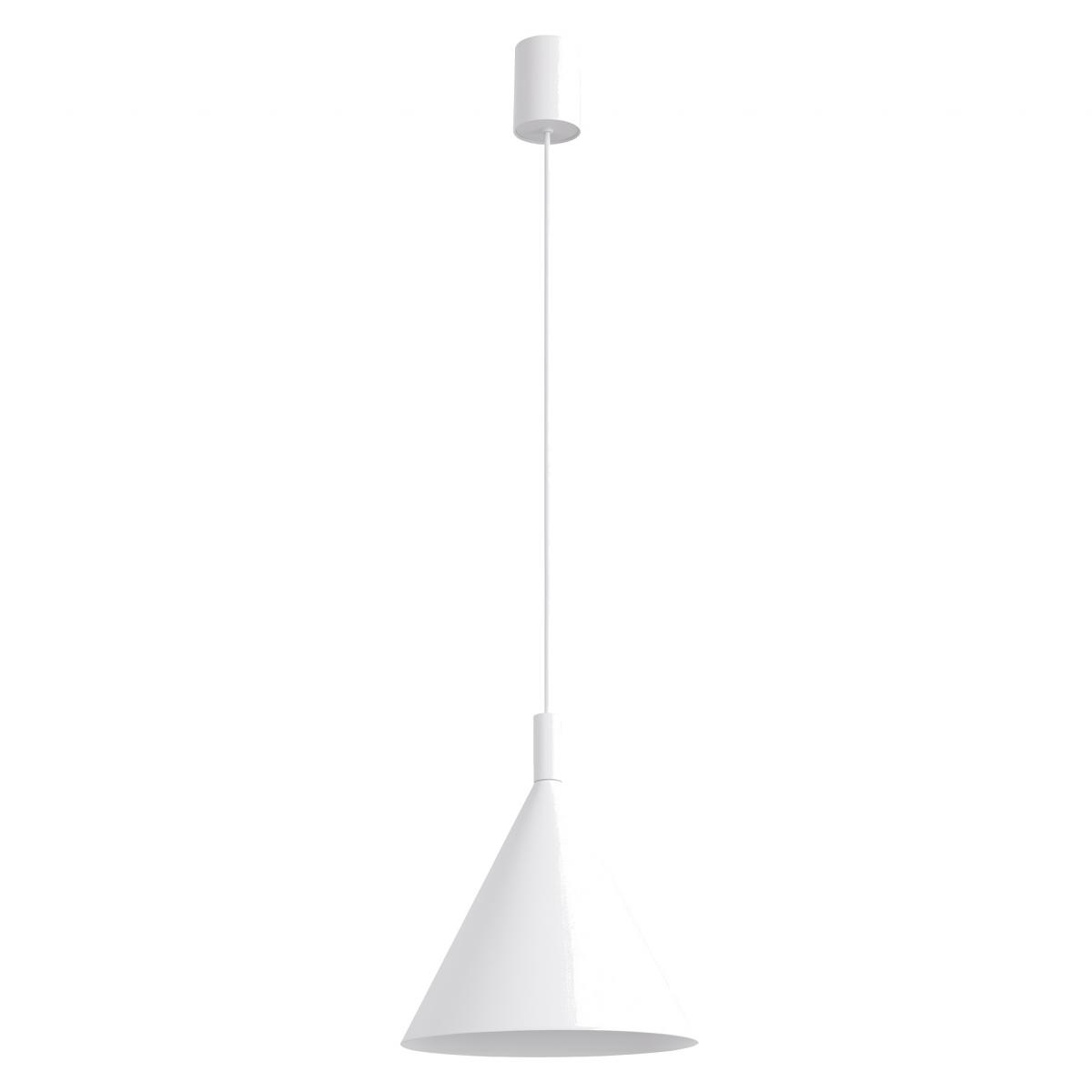 Sollux Lámpara colgante NOX 25 blanco 