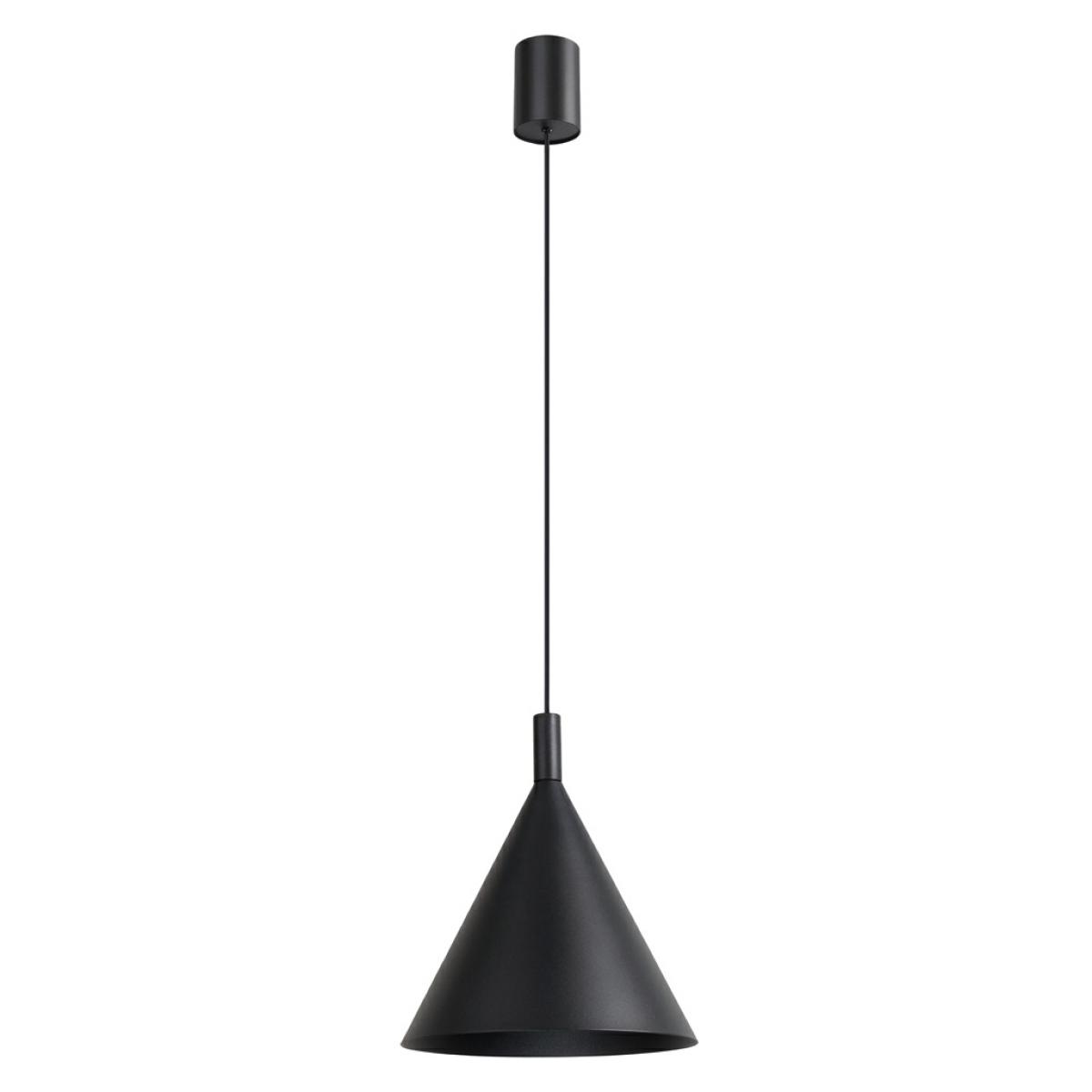 Sollux Lámpara colgante NOX 25 negro 