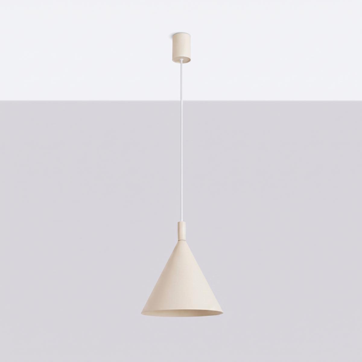 Sollux Lámpara colgante NOX 25 beige 