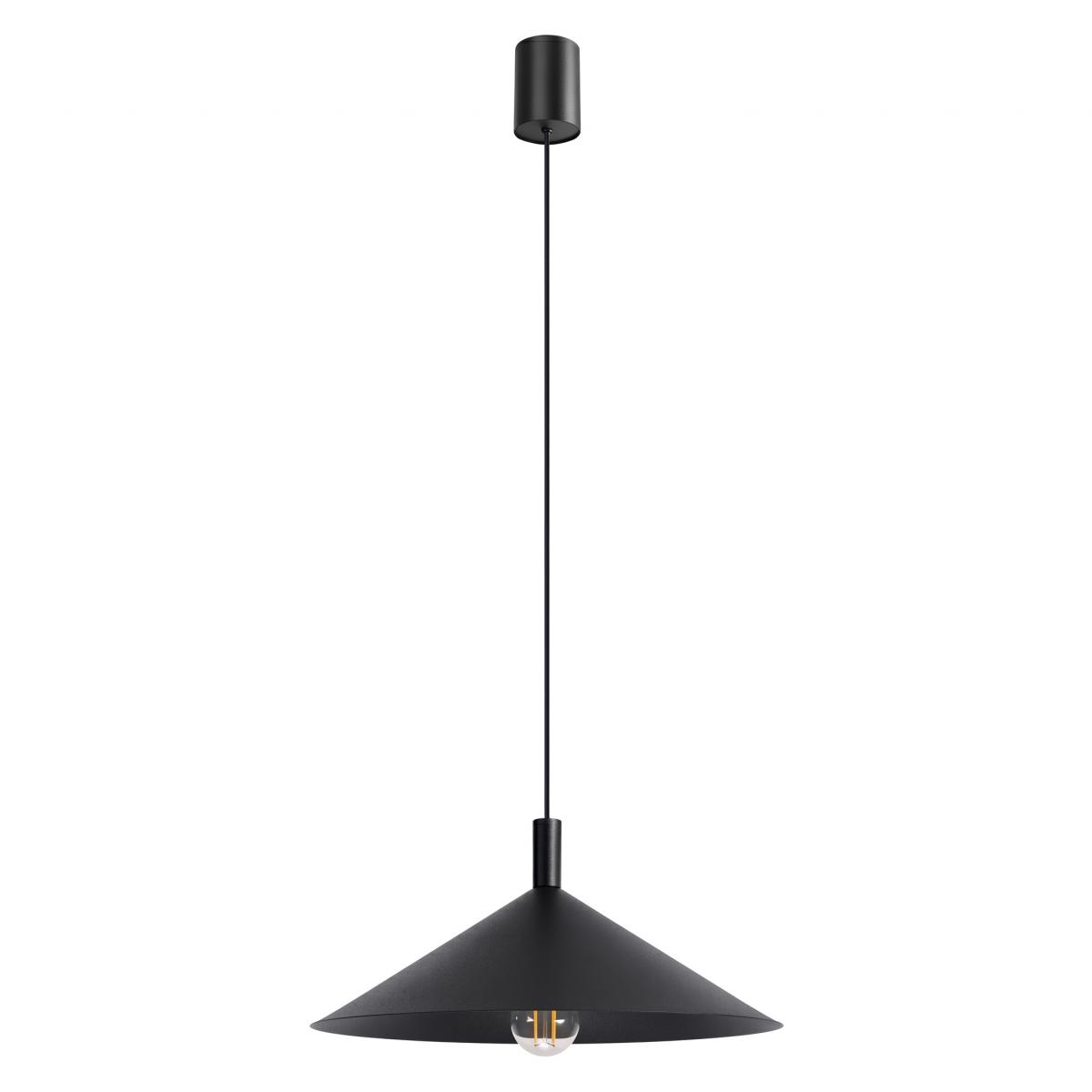 Sollux Lámpara colgante NOX 40 negro 