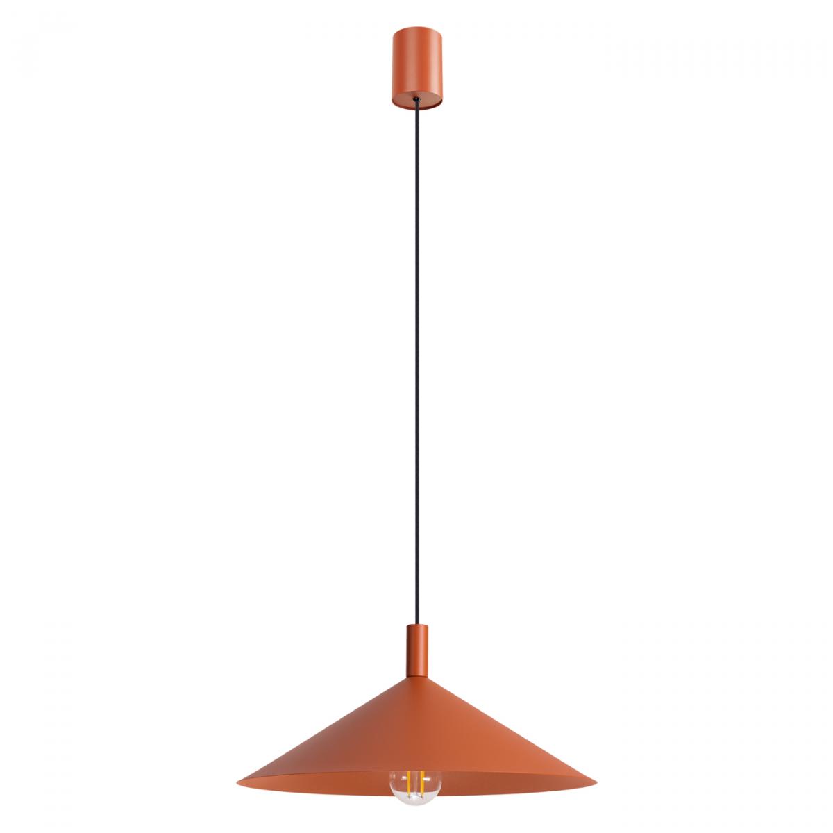 Sollux Lámpara colgante NOX 40 ocre rojo 