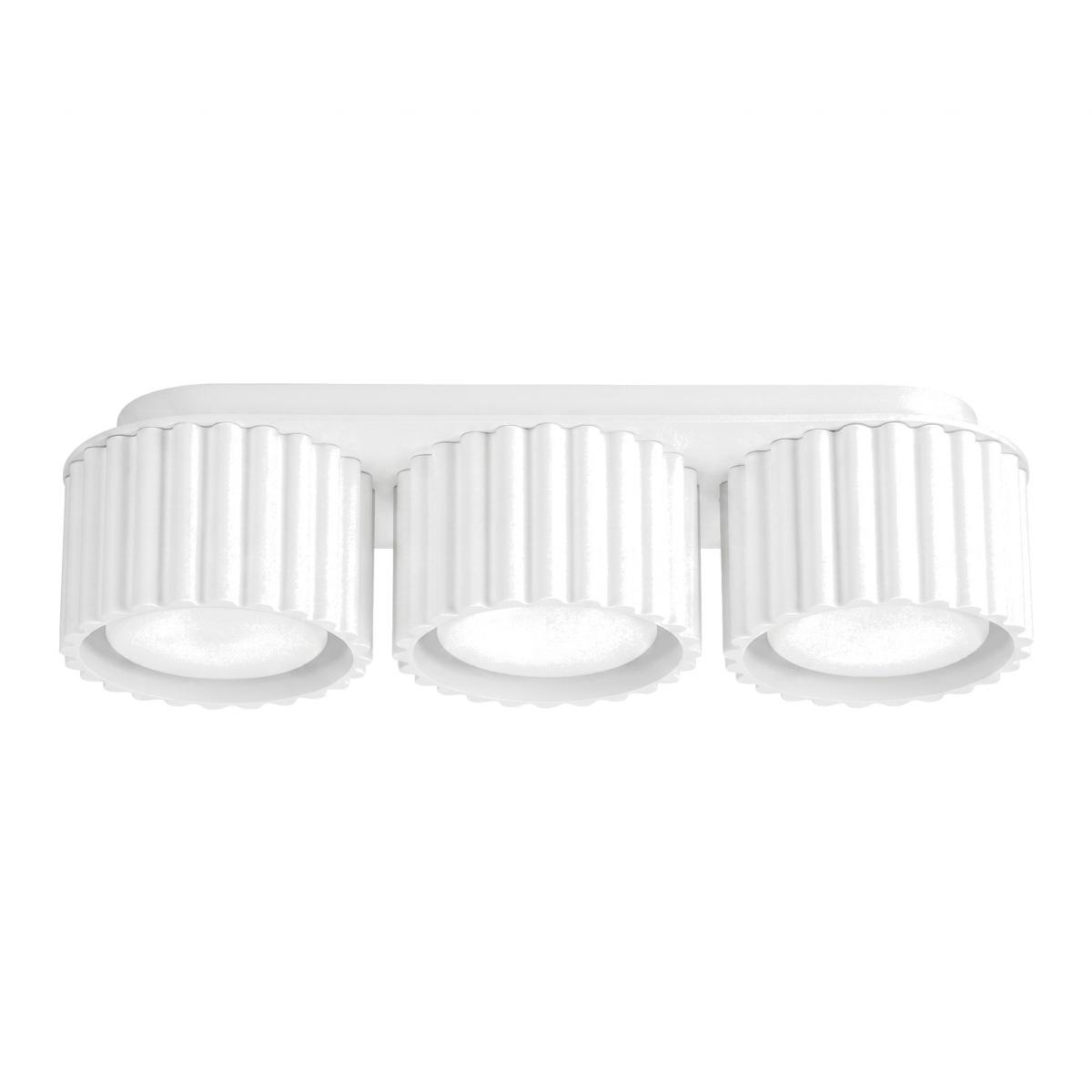 Sollux Plafón AURA 3 blanco Gx53 