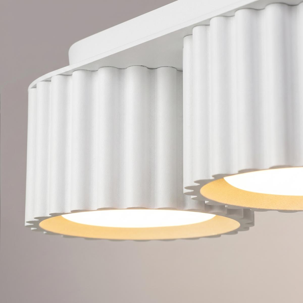 Sollux Plafón AURA 3 blanco Gx53 