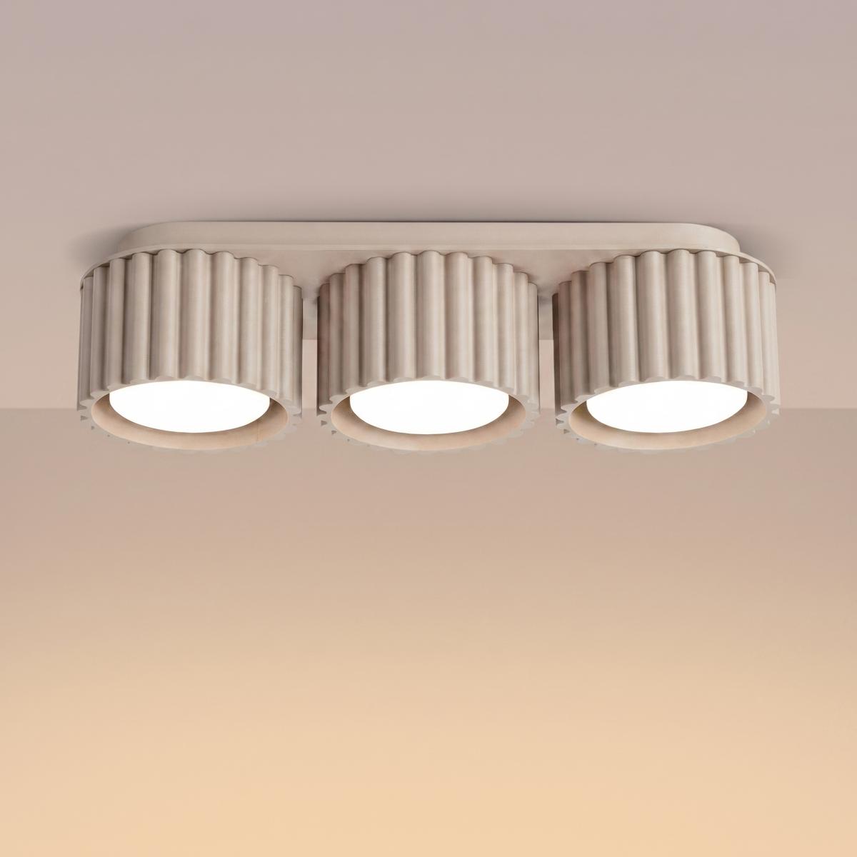 Sollux Plafón AURA 3 topo Gx53 