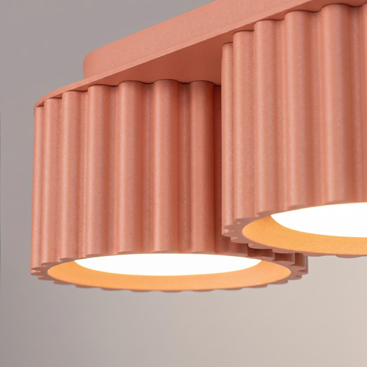 Sollux Plafón AURA 3 melocotón Gx53 