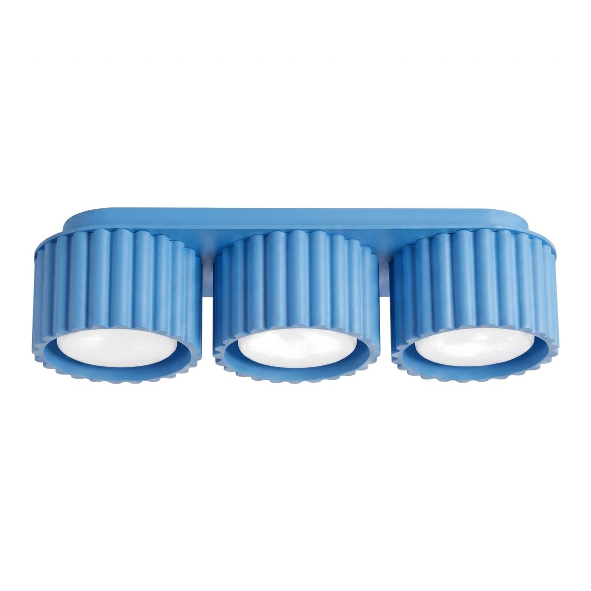 Sollux Plafón AURA 3 azur Gx53 