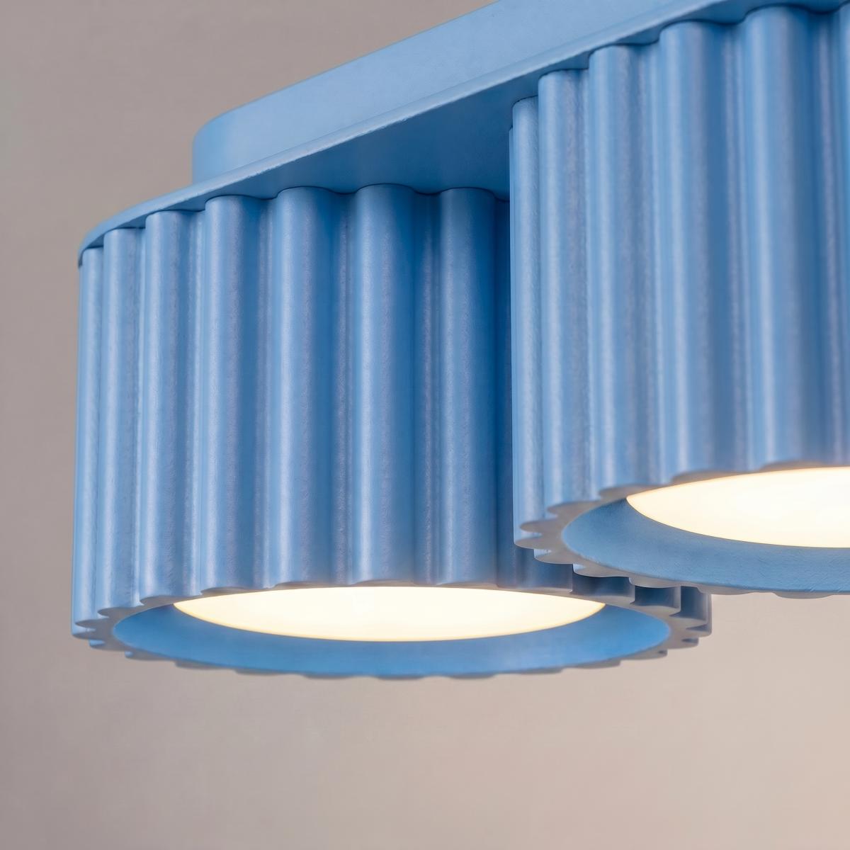 Sollux Plafón AURA 3 azur Gx53 